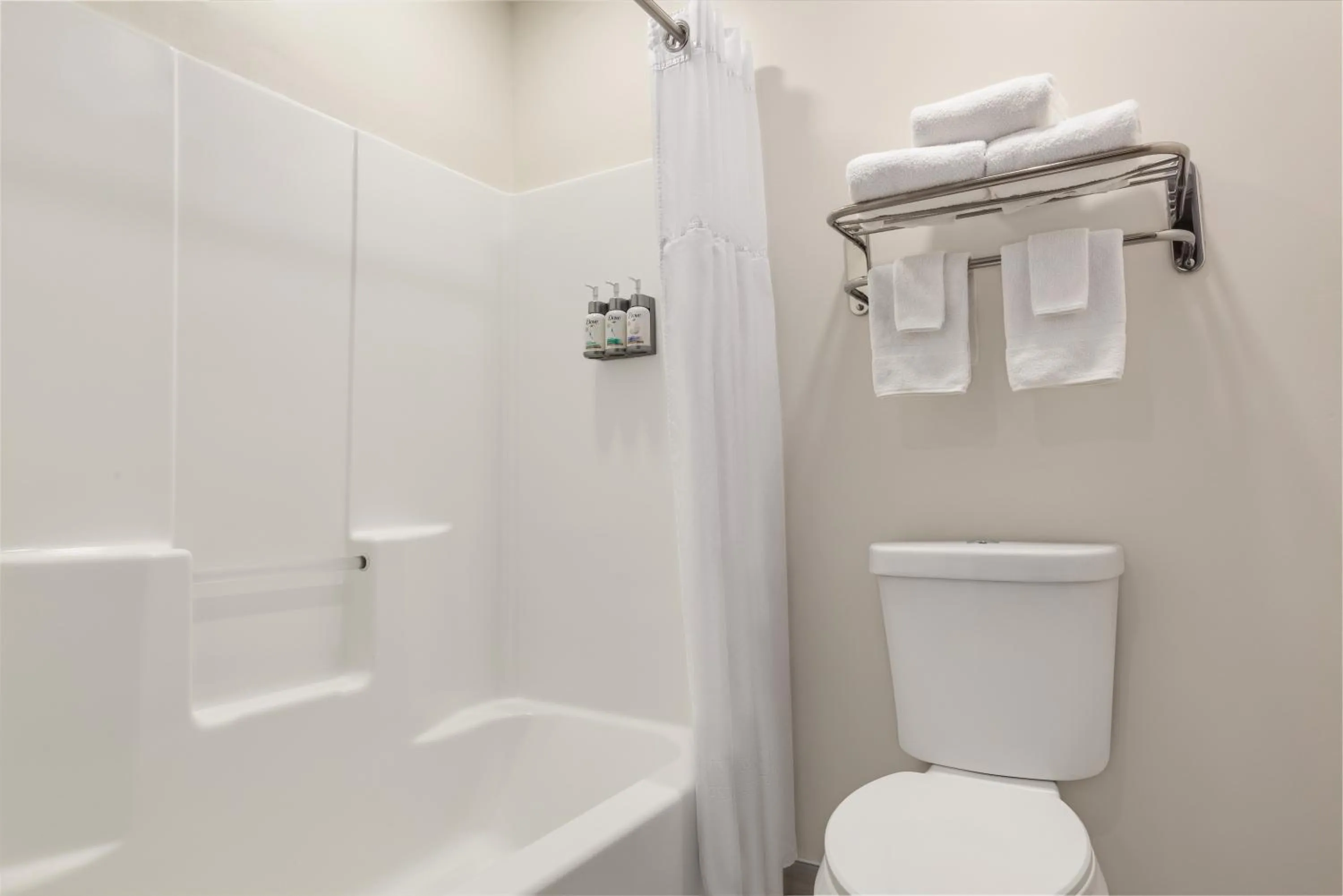 Toilet in Garner Hotel Salt Lake City Airport by IHG