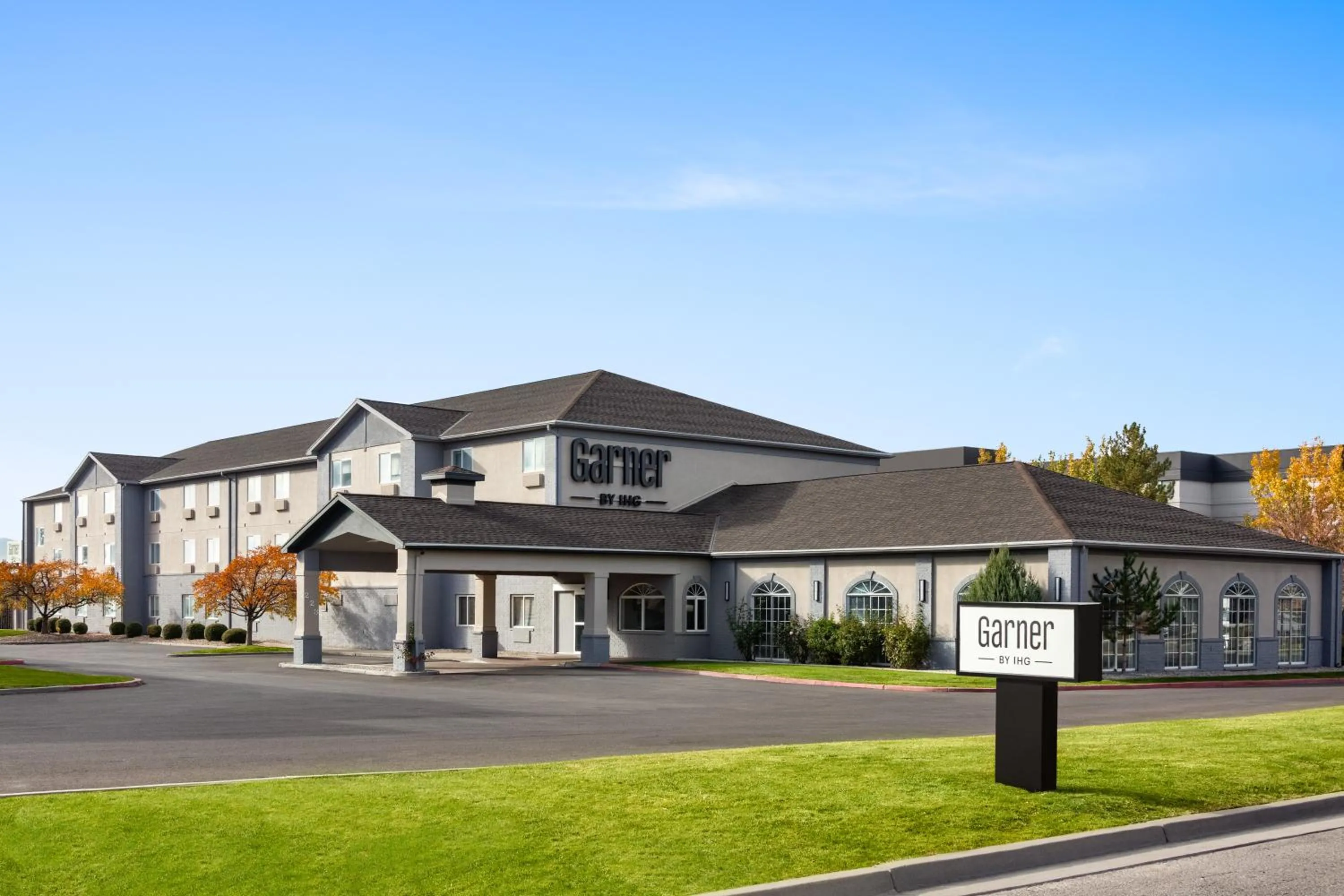 Property building in Garner Hotel Salt Lake City Airport by IHG