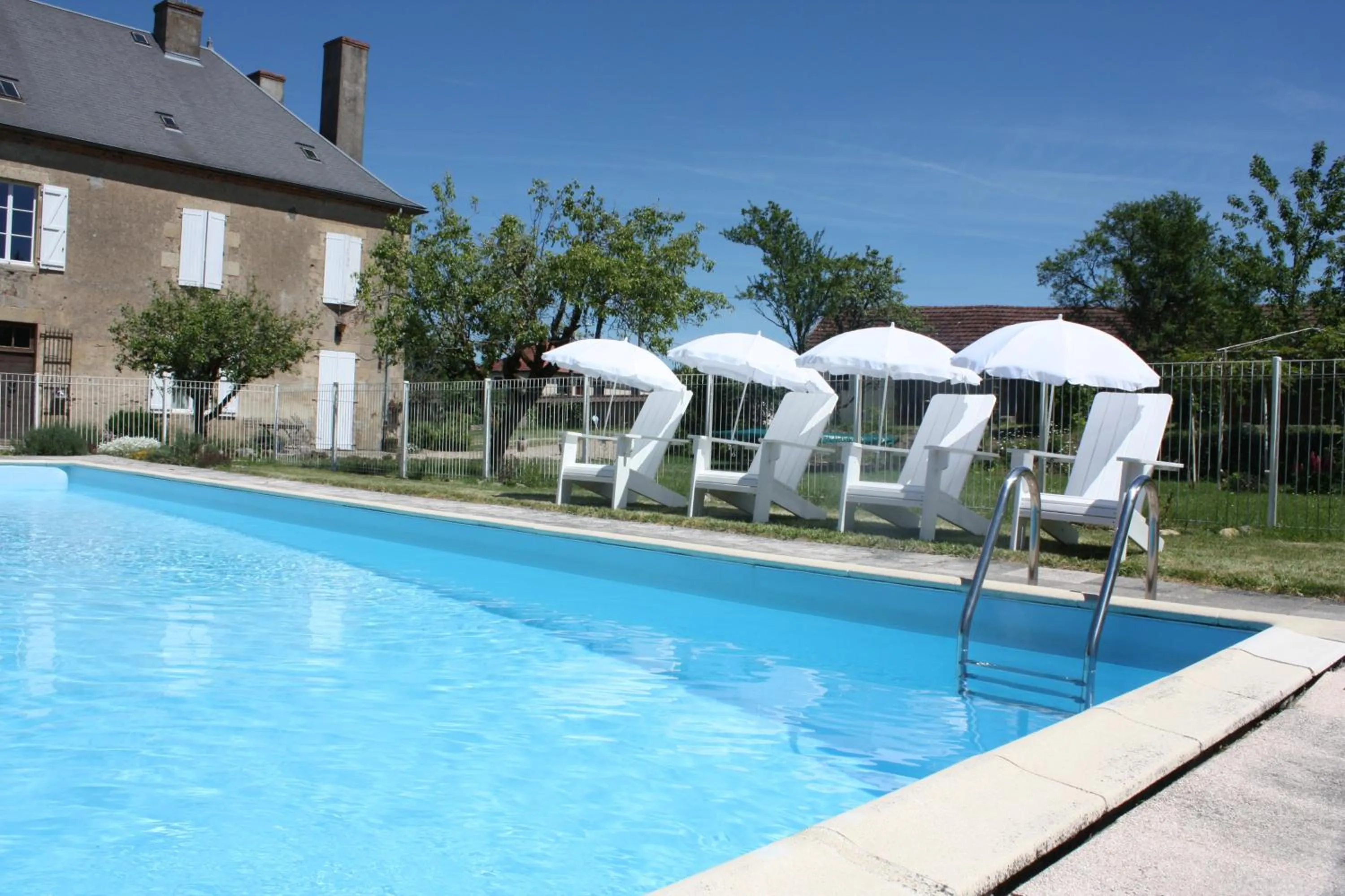 Swimming pool in Château Latour