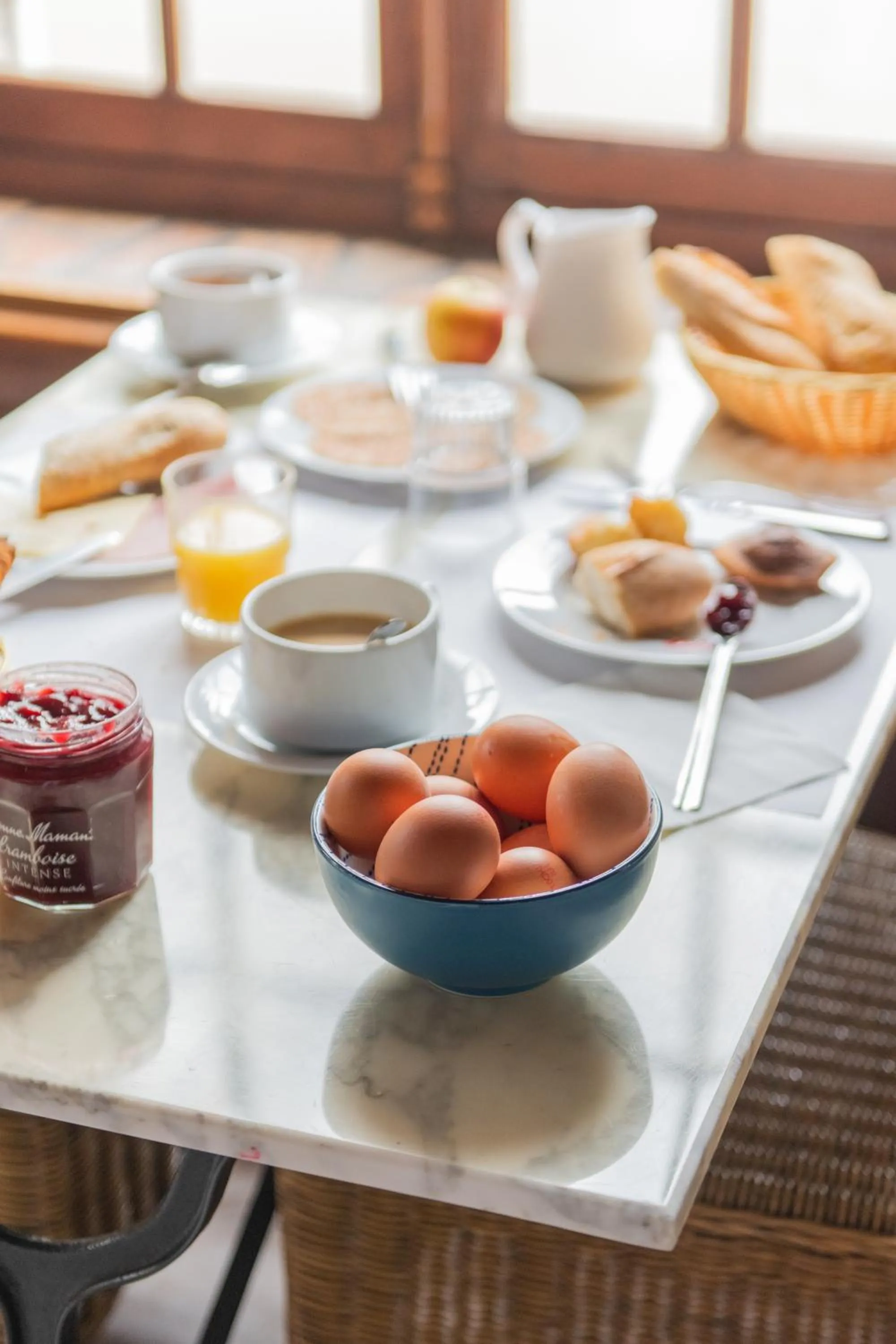 Continental breakfast in Le Relais Des Templiers