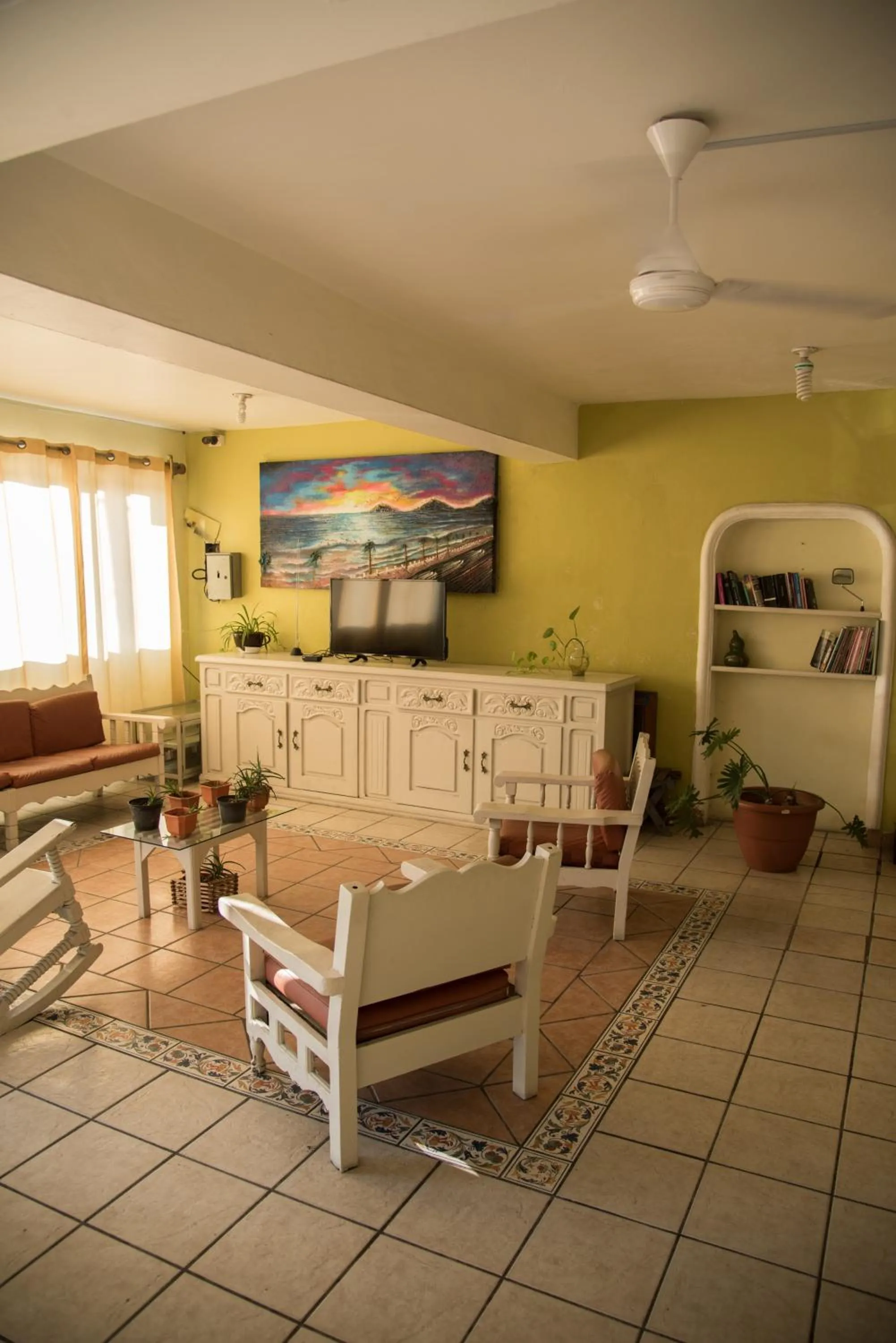 Lobby or reception in Hotel Esperanza