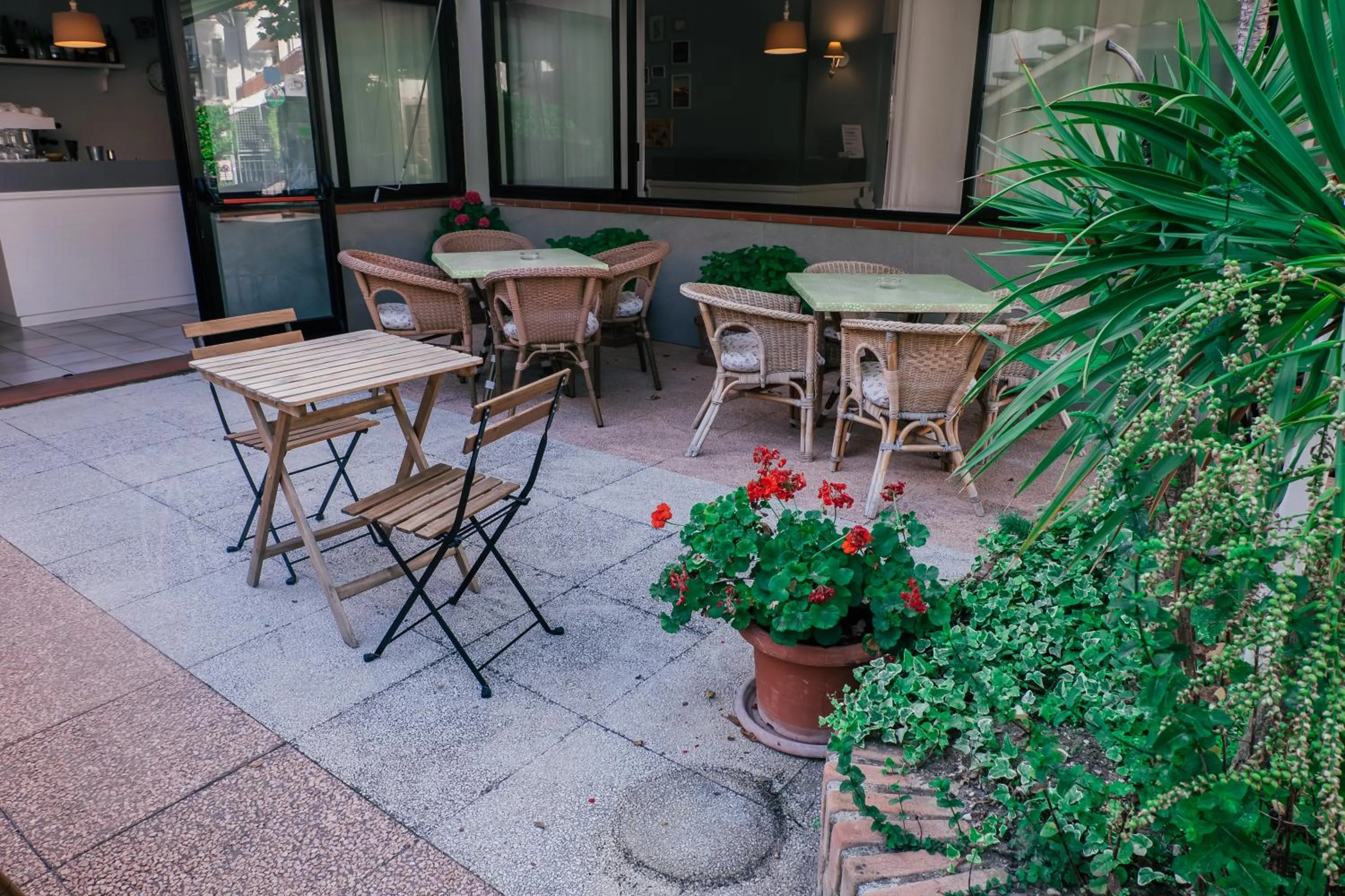 Garden in Hotel Jolie