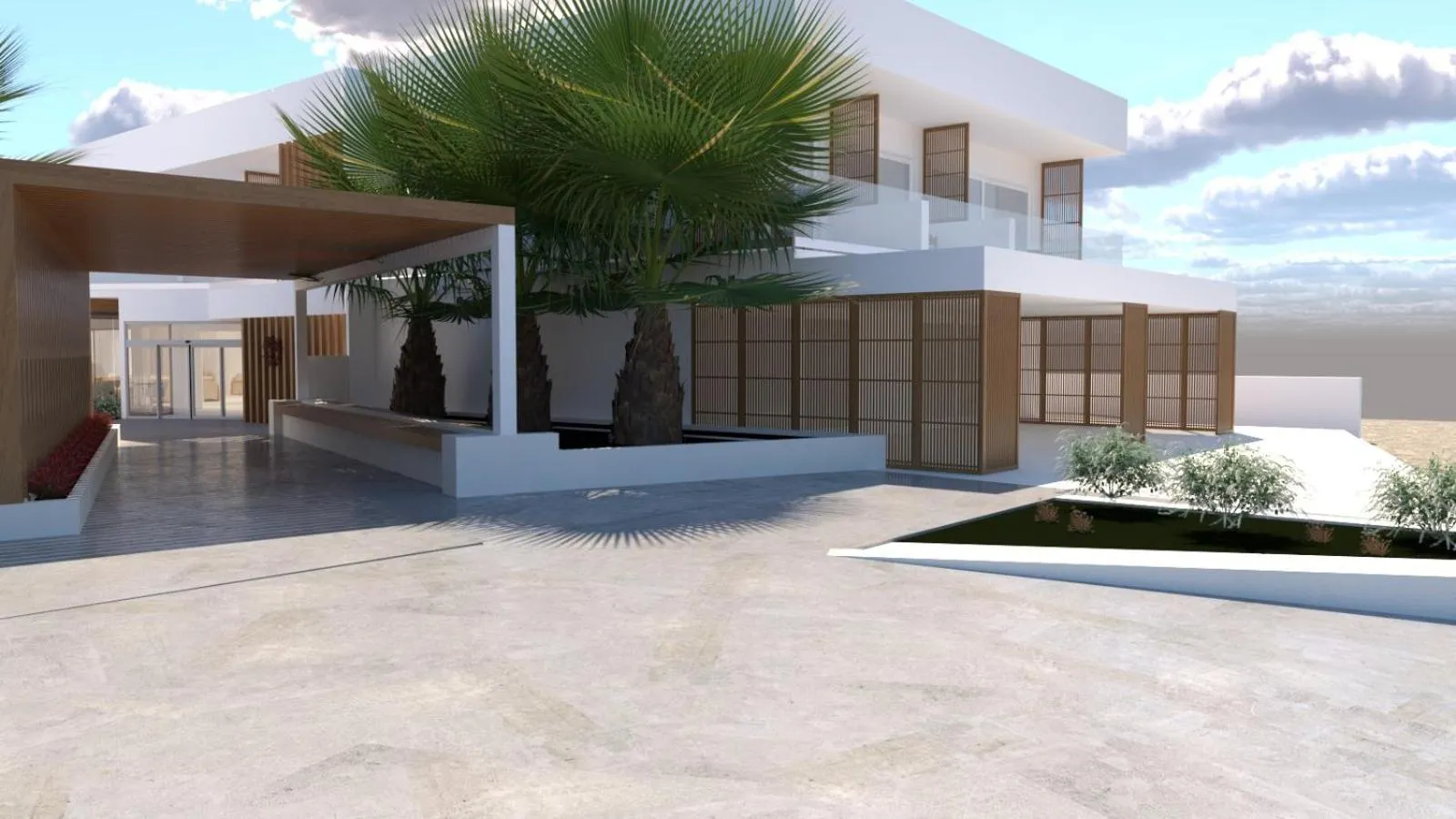 Facade/entrance in Aelius Hotel and Spa