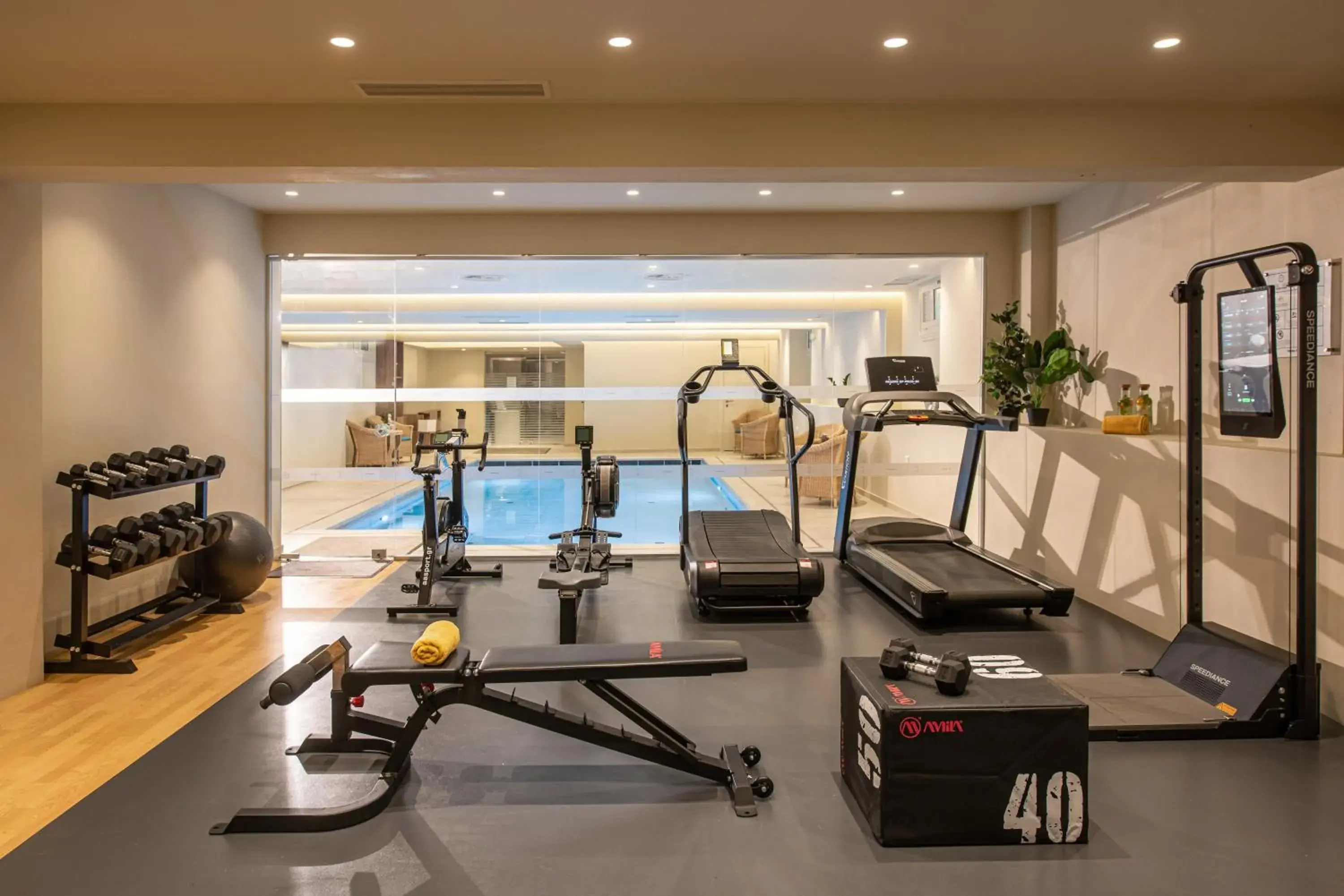 Fitness centre/facilities in Aelius Hotel and Spa Fitness centre/facilities in Aelius Hotel and Spa