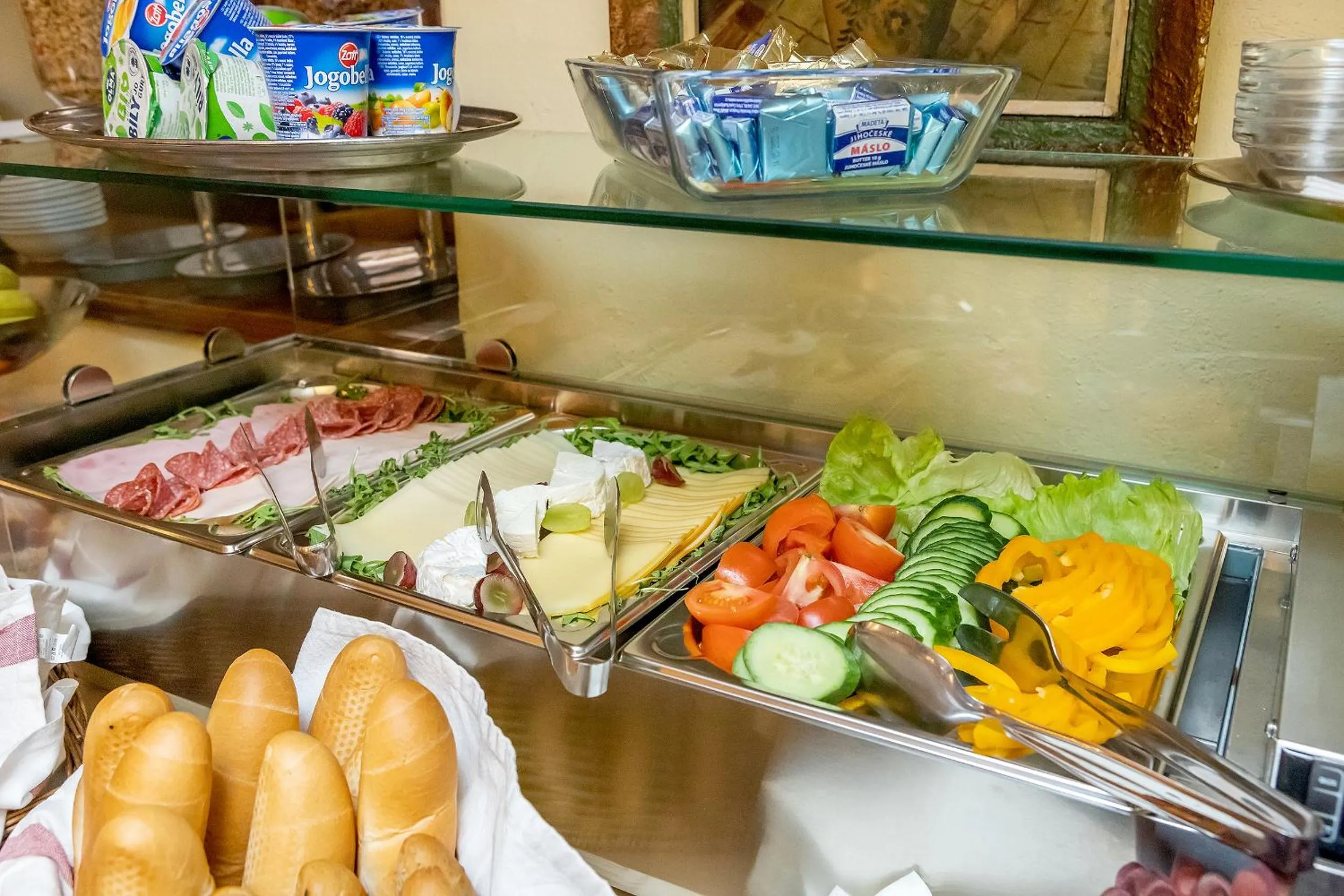 Buffet breakfast in Penzion Thallerův Dům