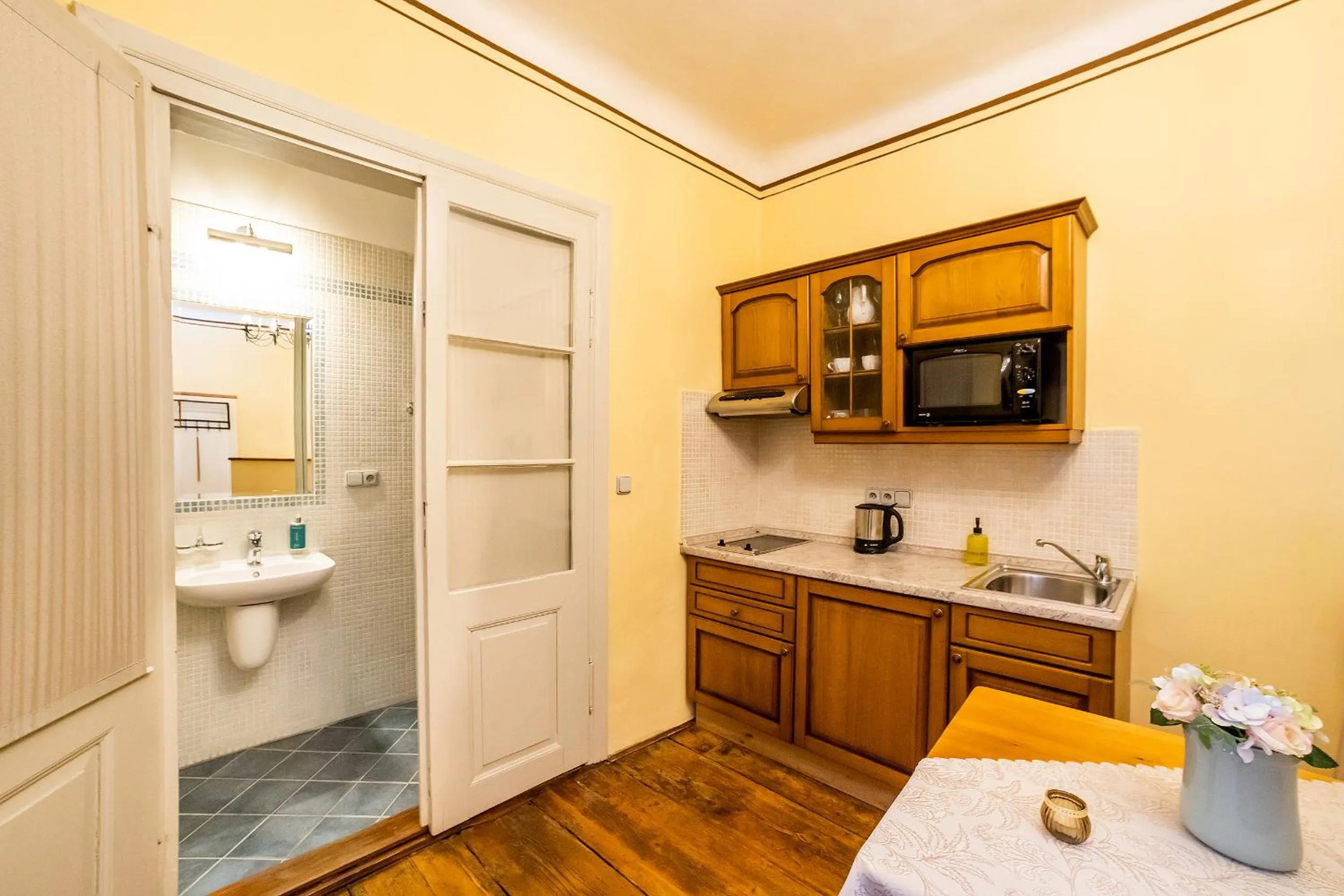 Coffee/tea facilities in Penzion Thallerův Dům