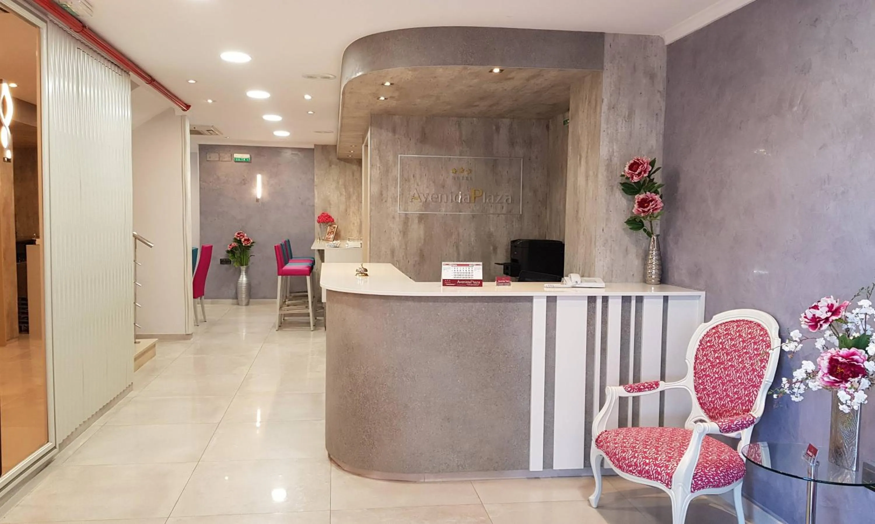 Lobby or reception in Hotel Avenida Plaza