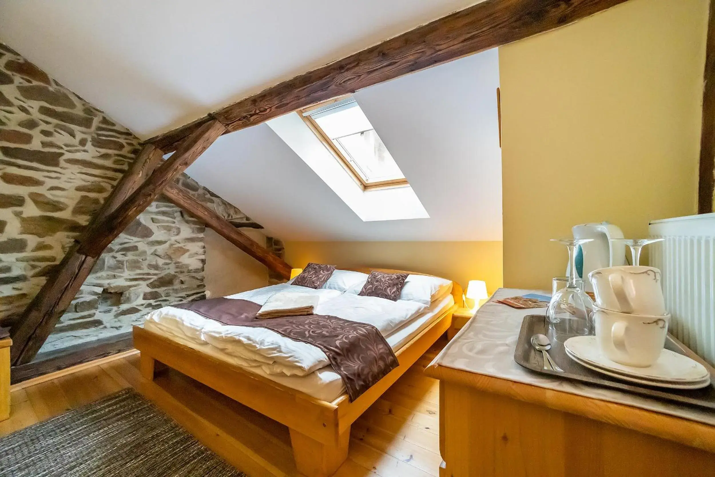 Double or Twin Room in Penzion Maštal Double or Twin Room in Penzion Maštal