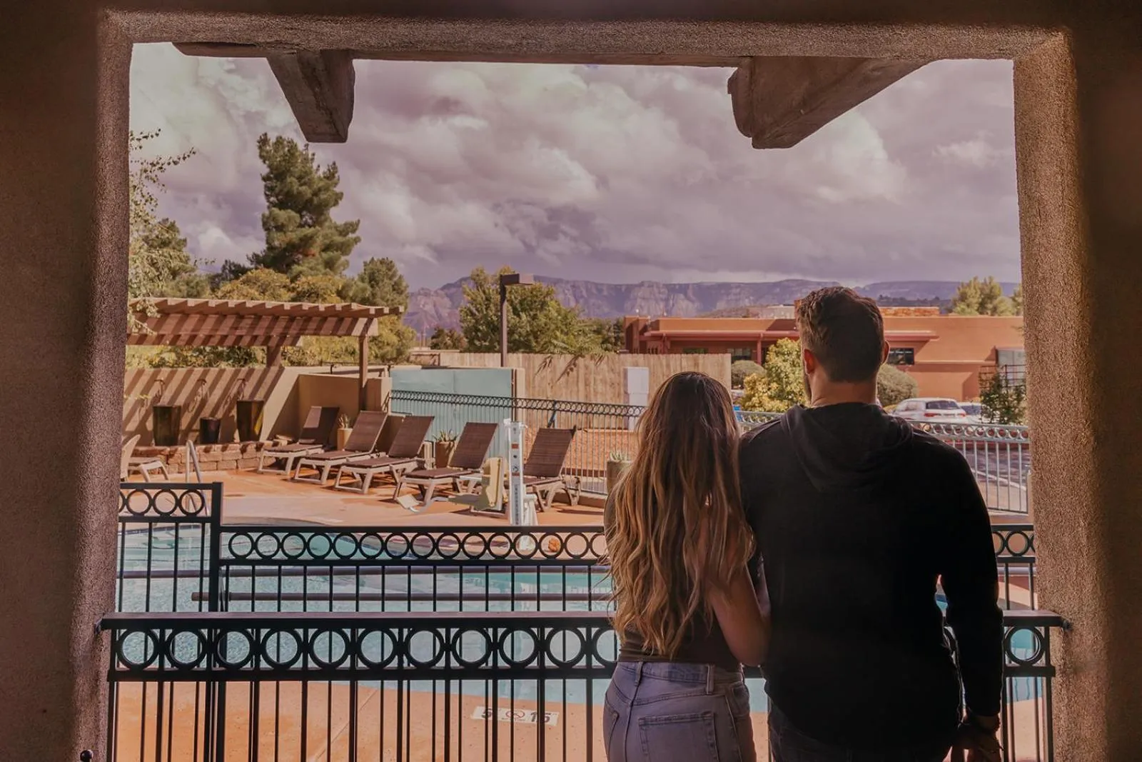 Patio in Southwest Inn at Sedona