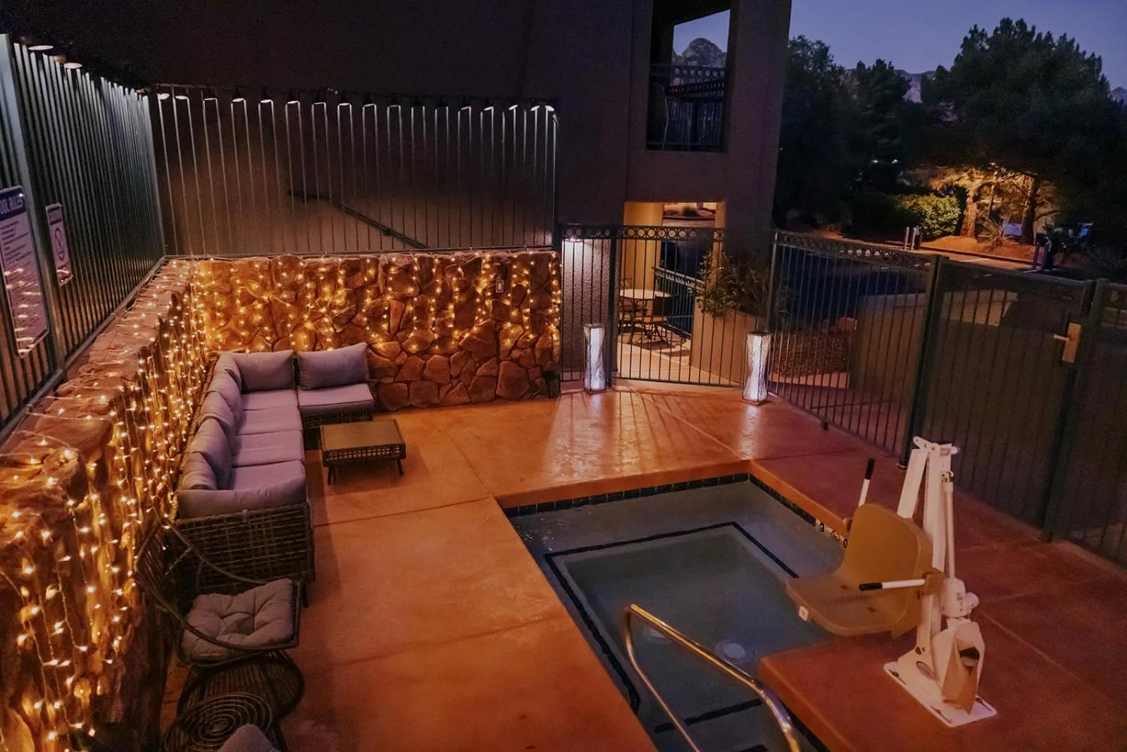 Hot Tub in Southwest Inn at Sedona