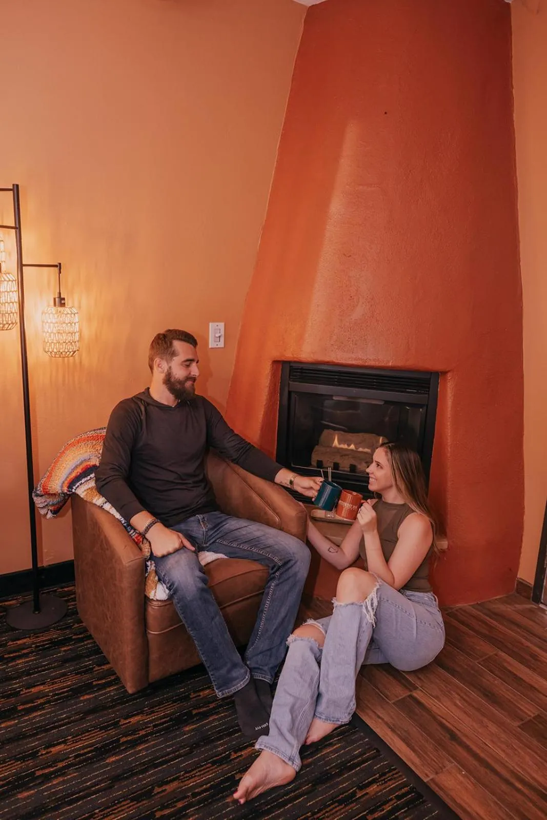 fireplace in Southwest Inn at Sedona