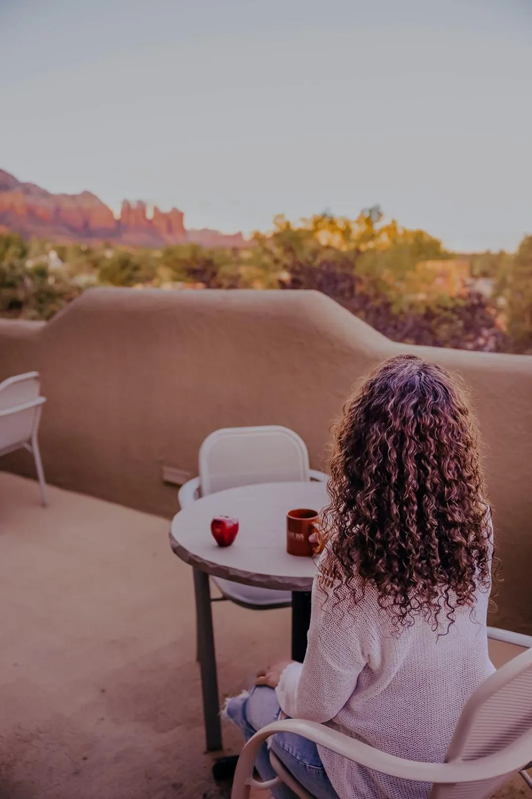 Patio in Southwest Inn at Sedona