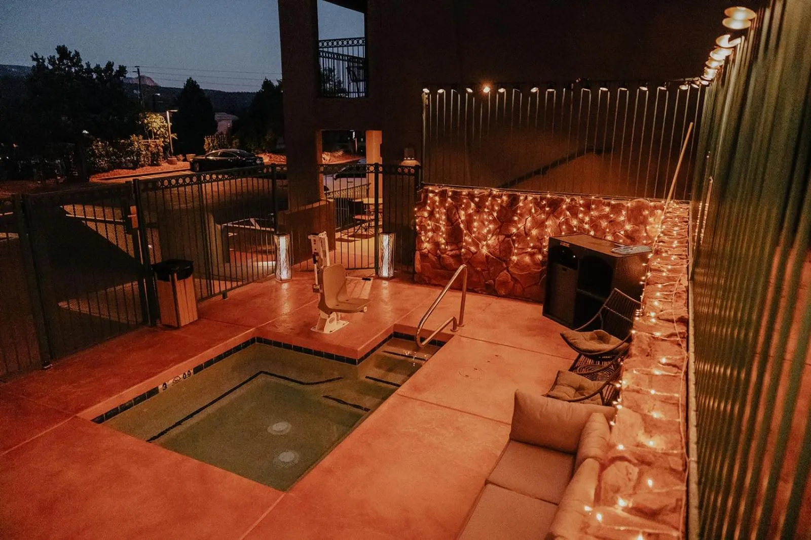 Hot Tub in Southwest Inn at Sedona