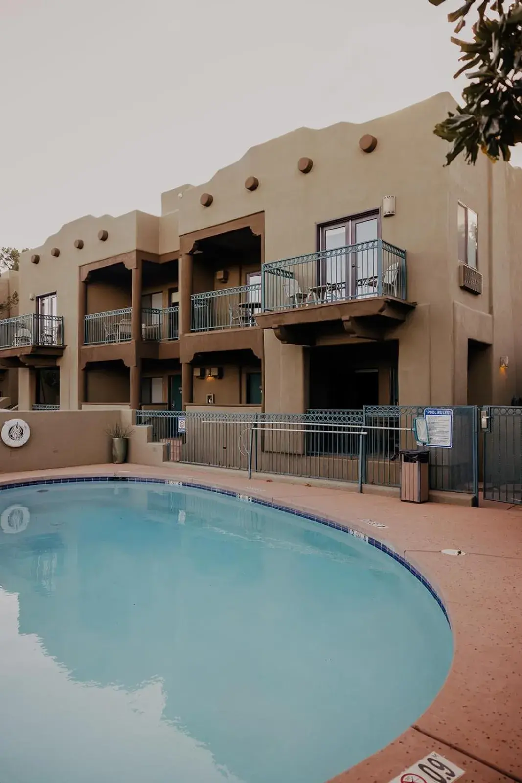 Swimming pool in Southwest Inn at Sedona Swimming pool in Southwest Inn at Sedona