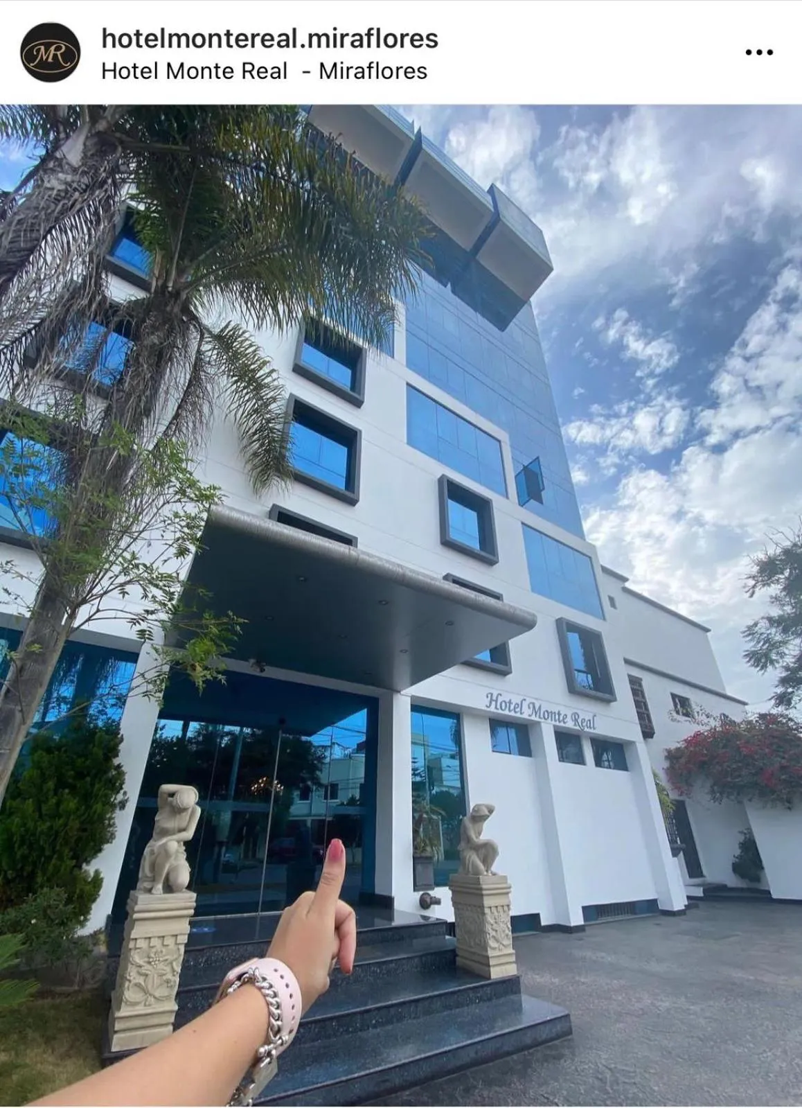 Property building in Hotel Monte Real