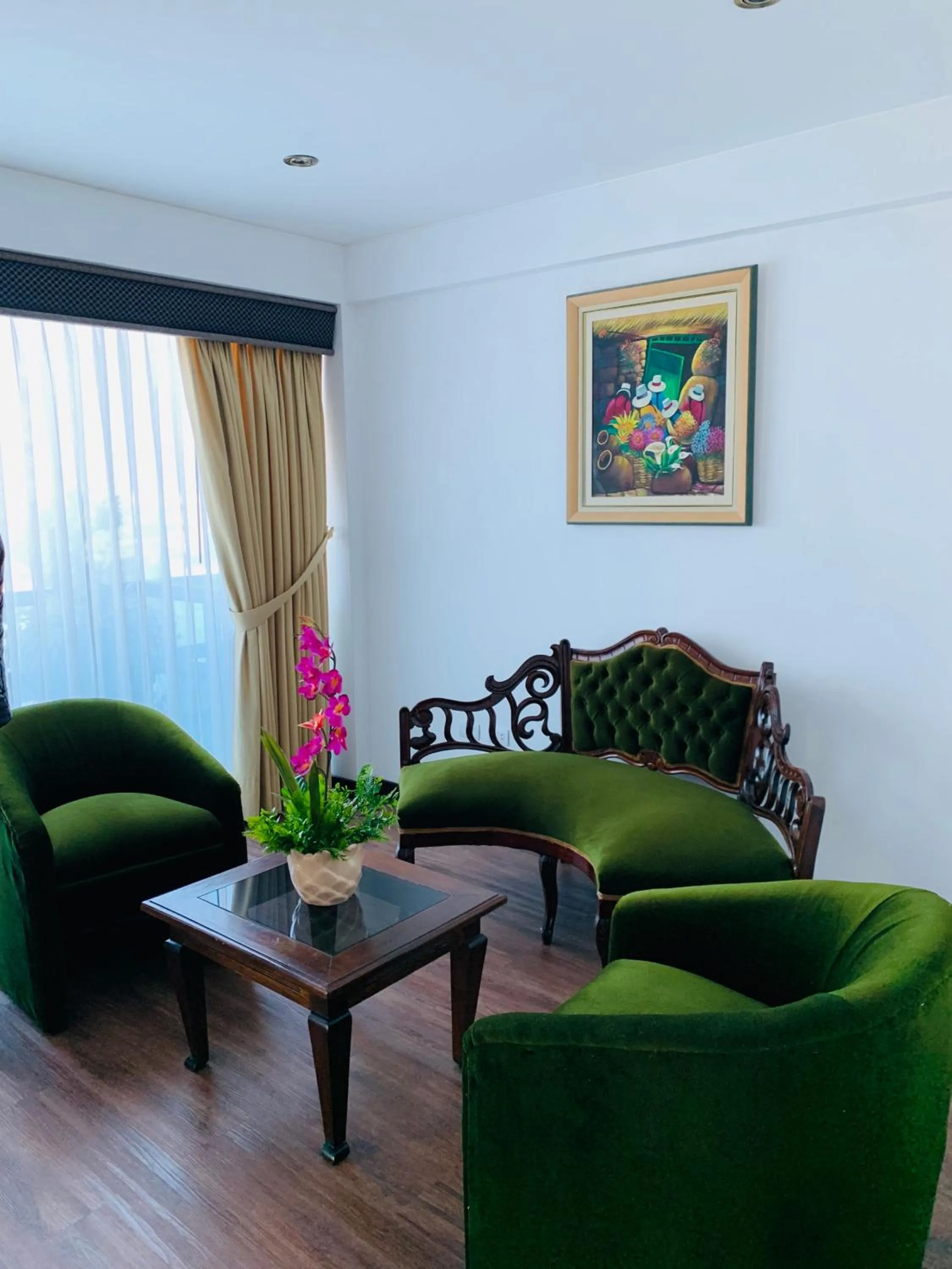 Living room in Hotel Monte Real