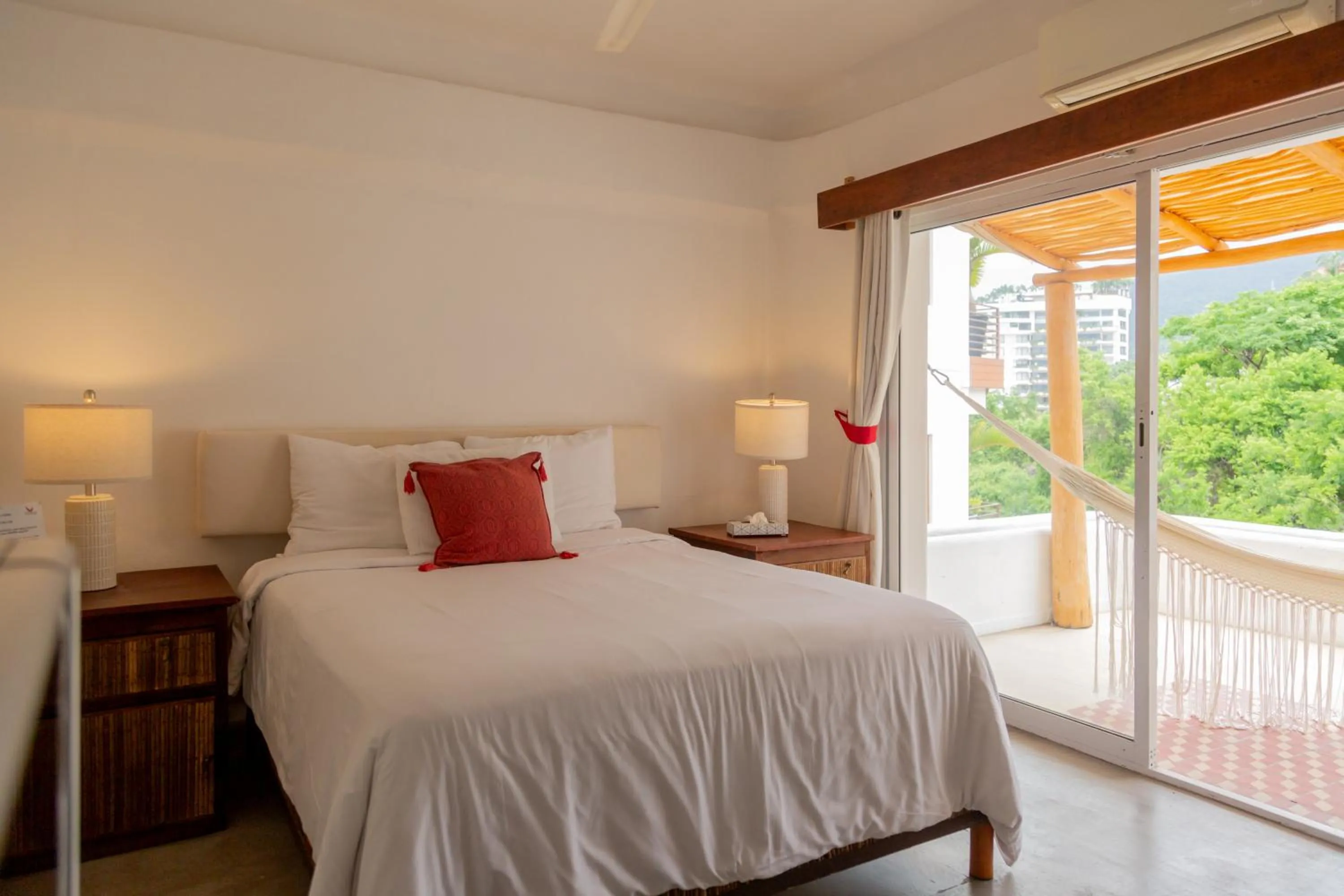 View (from property/room), Bed in Hotel Amaca Puerto Vallarta - Adults Only
