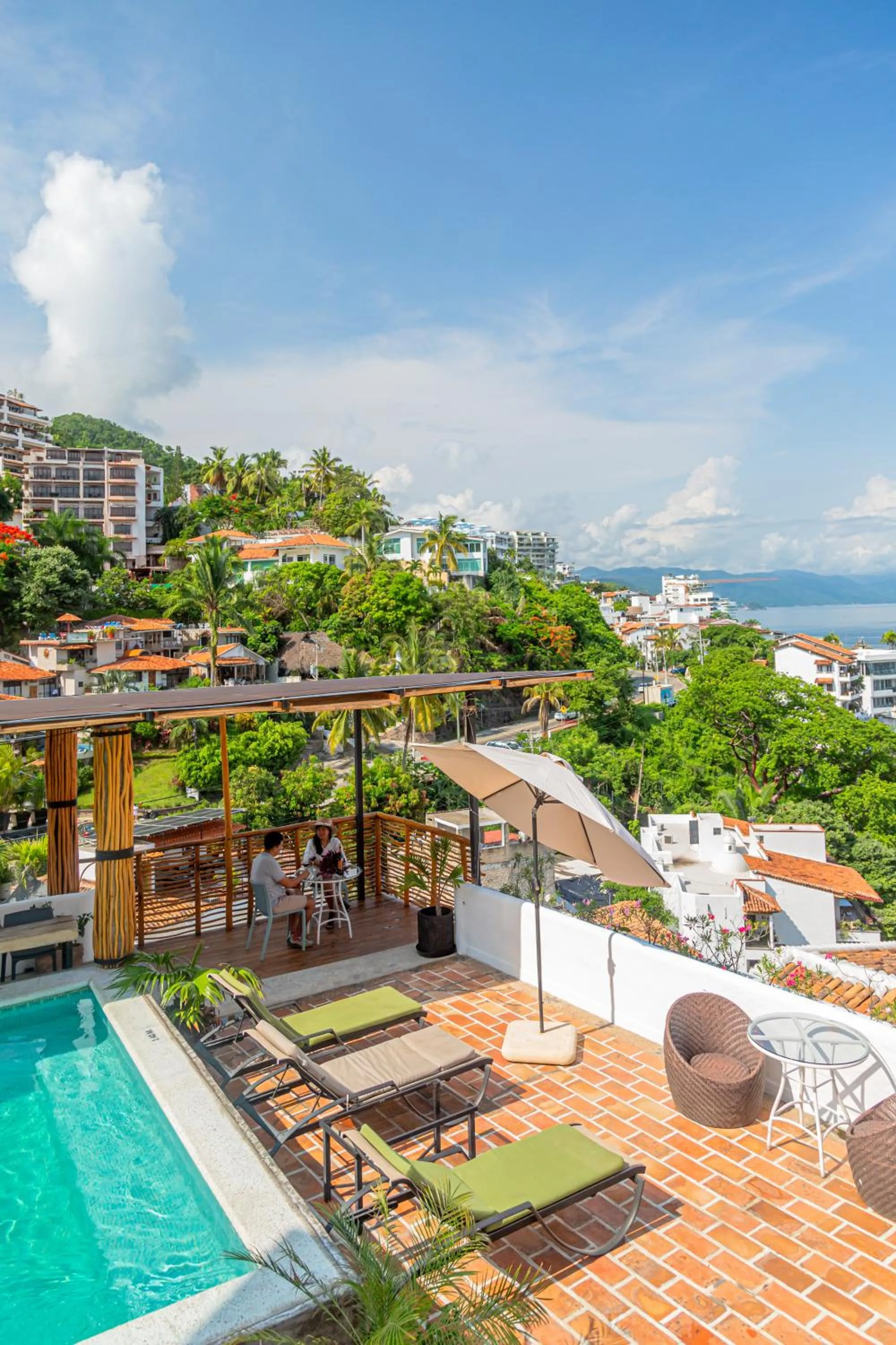 Swimming pool in Hotel Amaca Puerto Vallarta - Adults Only