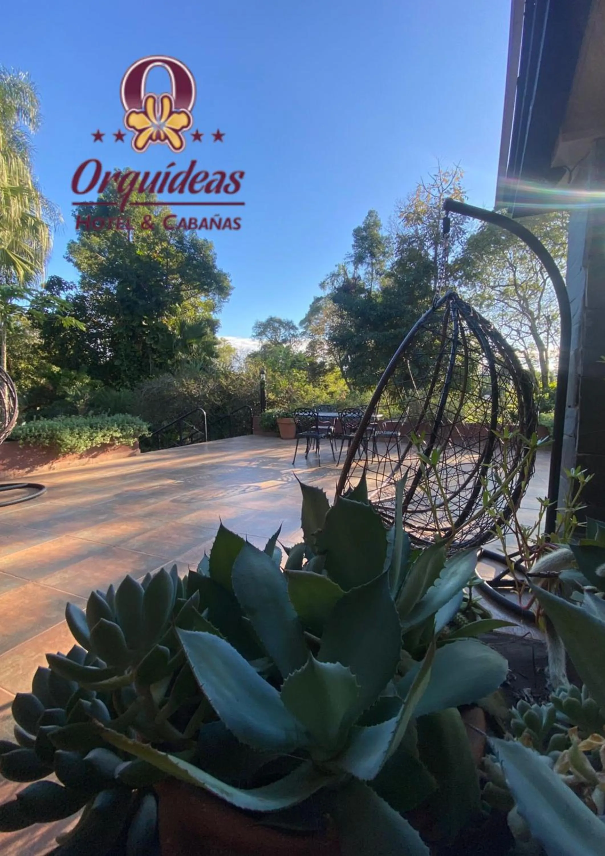 Balcony/Terrace in Orquideas Hotel & Cabañas