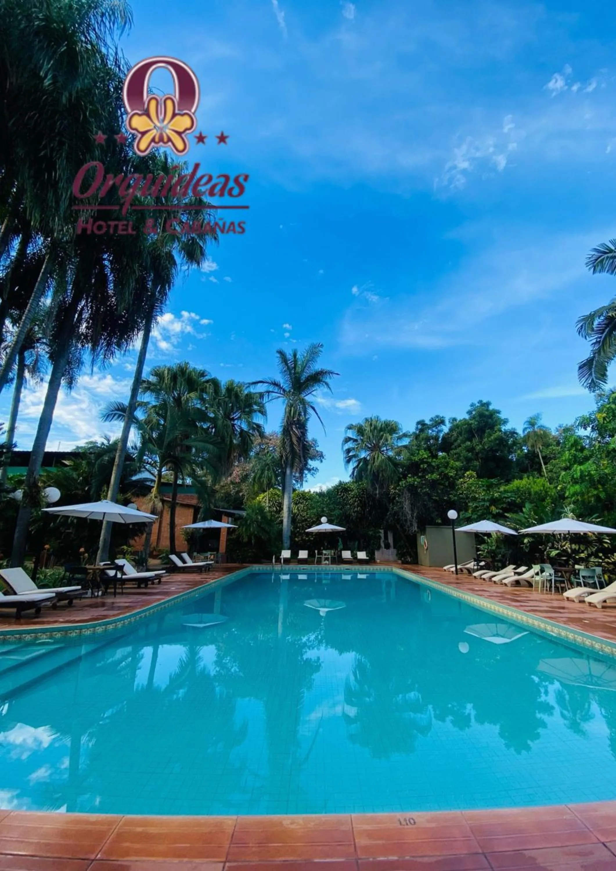 Pool view in Orquideas Hotel & Cabañas
