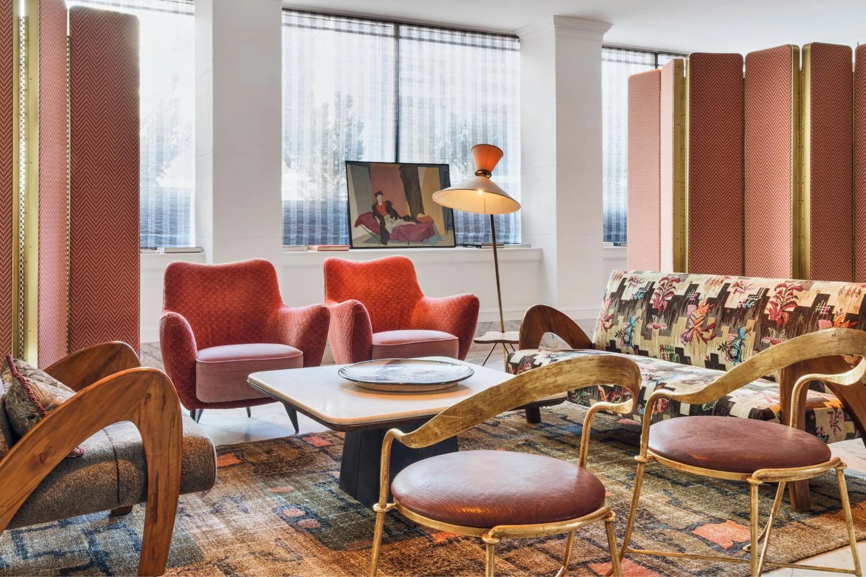 Lobby or reception in San Francisco Proper Hotel, a Member of Design Hotels