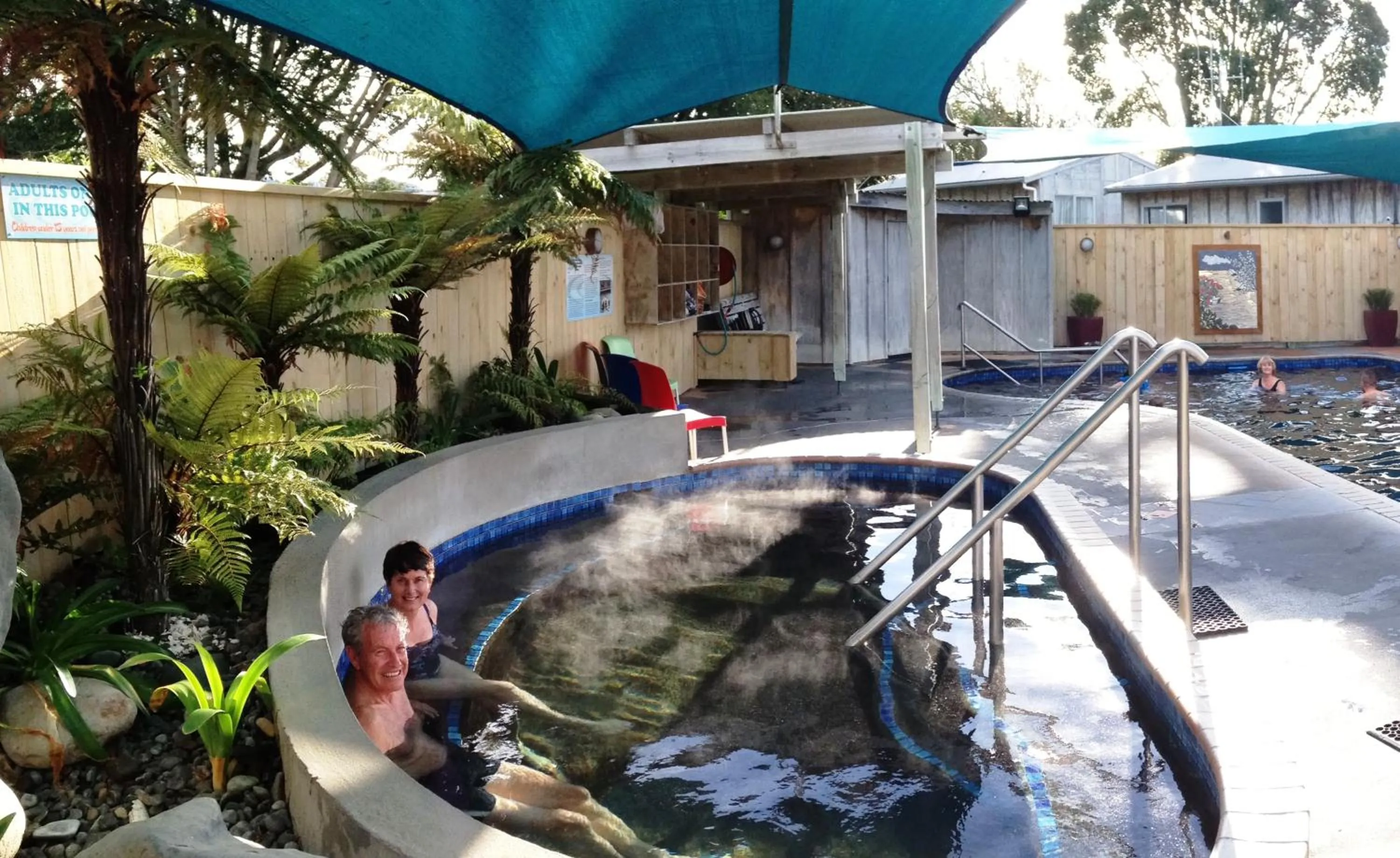 Property building in Athenree Hot Springs & Holiday Park