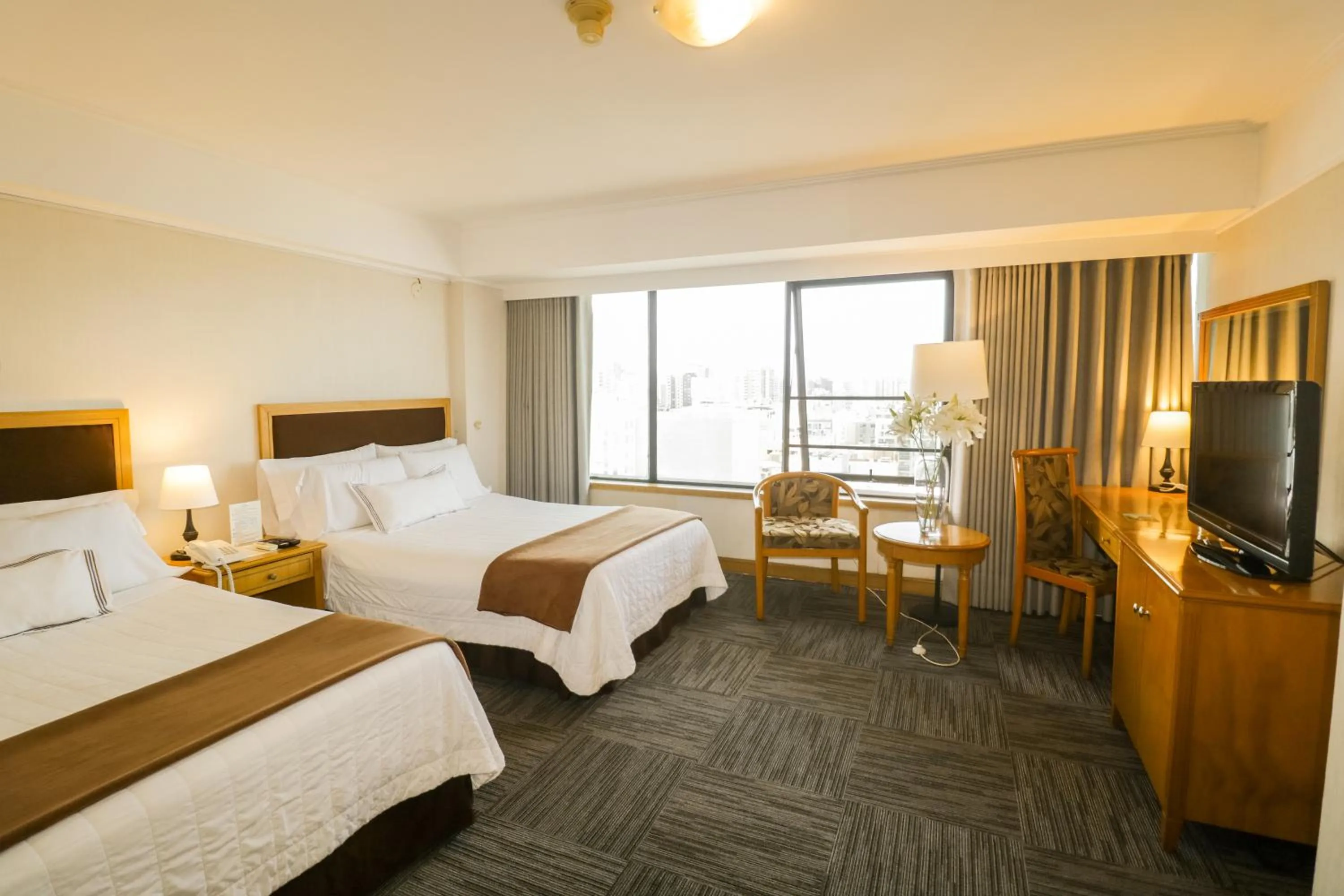 Bed in Hotel Miramar