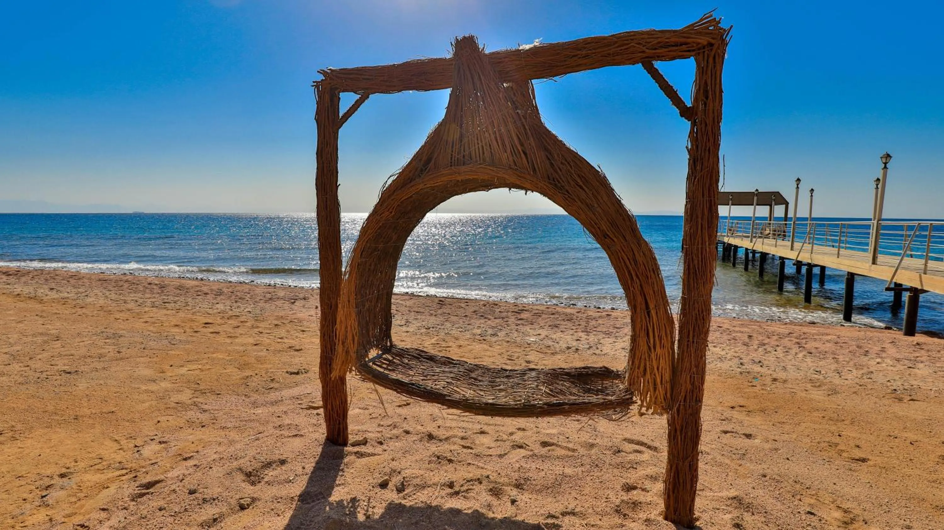 Swimming pool in Ecotel Dahab Bay View Resort