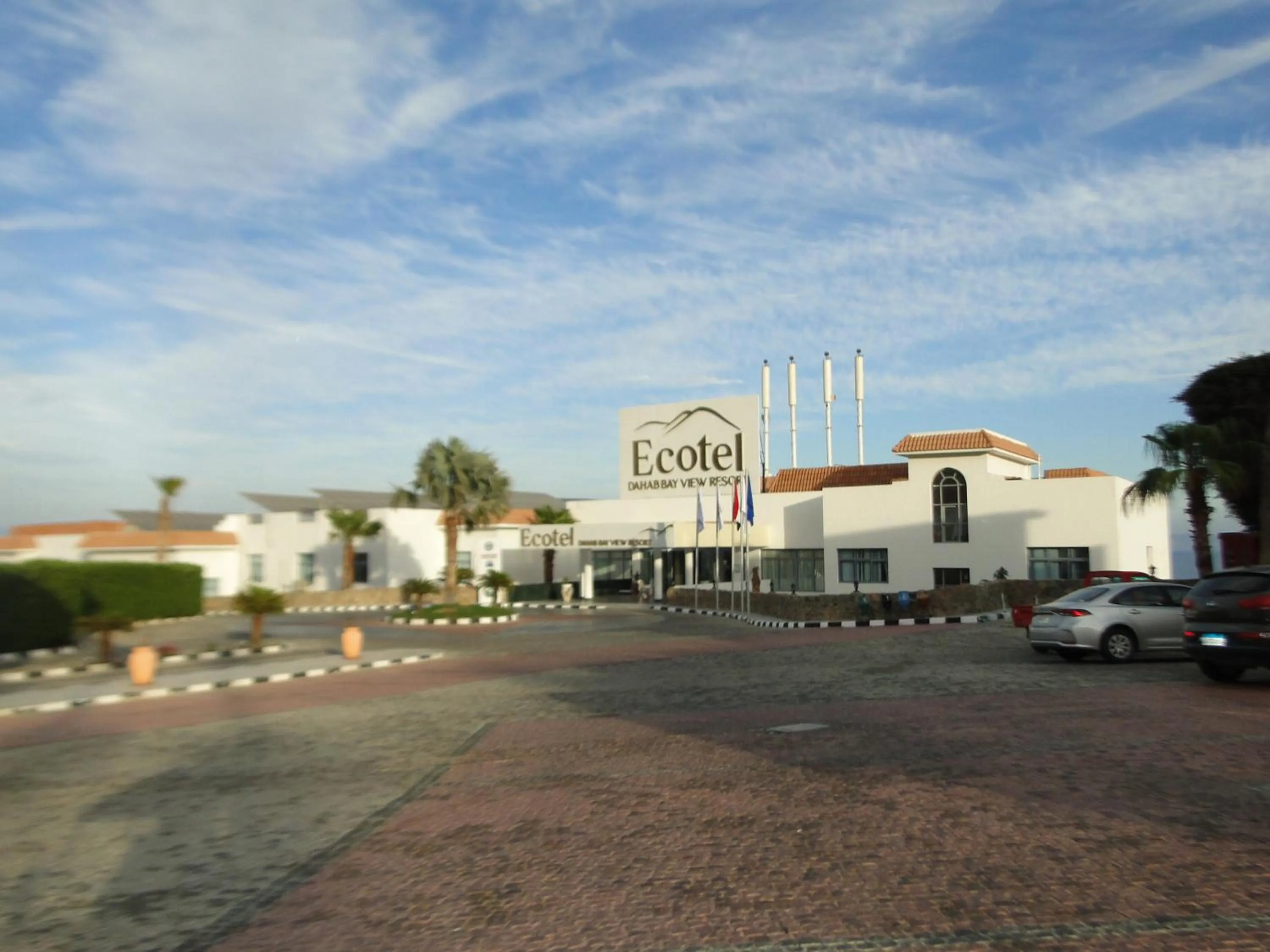 Property building in Ecotel Dahab Bay View Resort