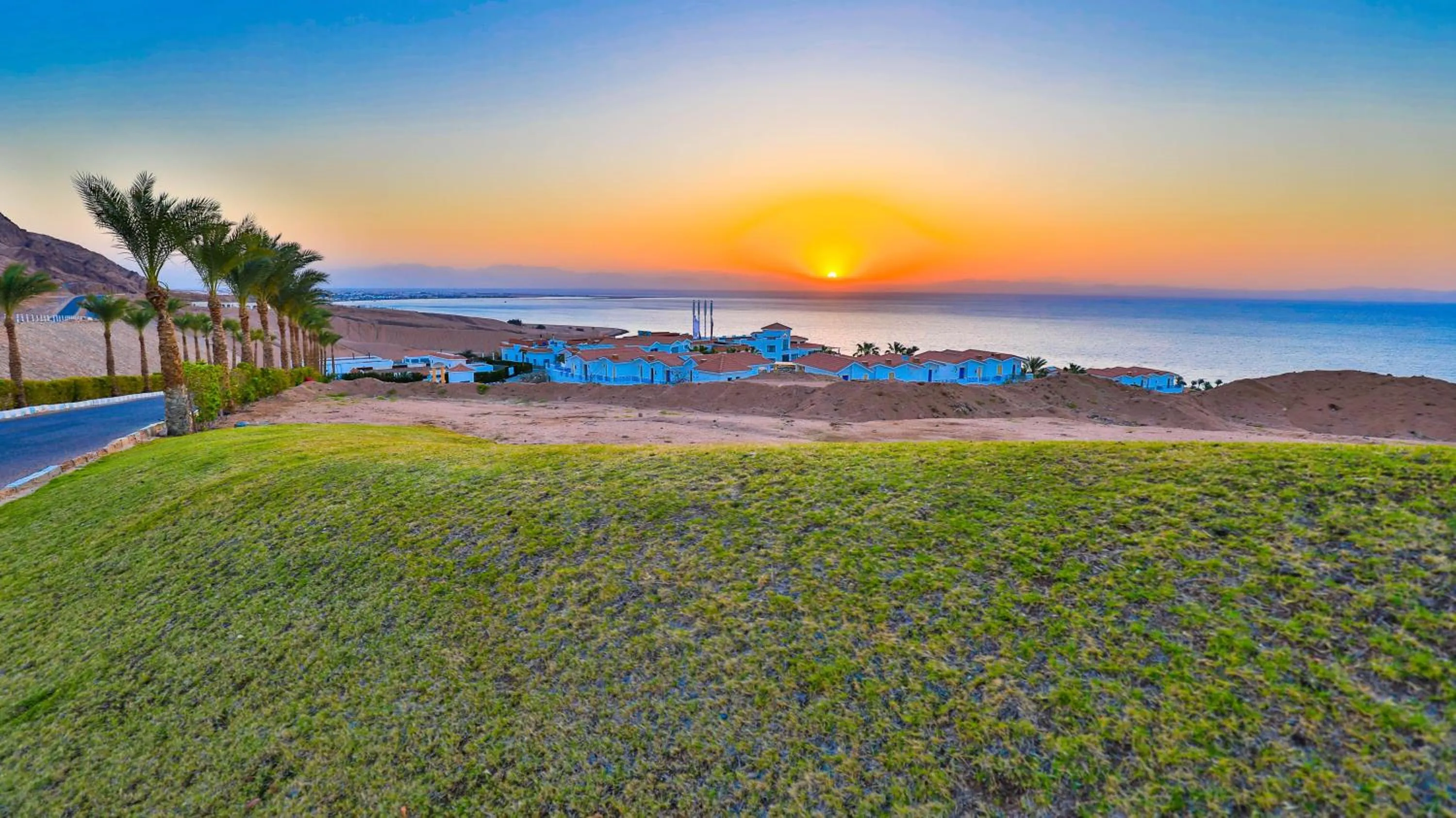 Natural landscape in Ecotel Dahab Bay View Resort