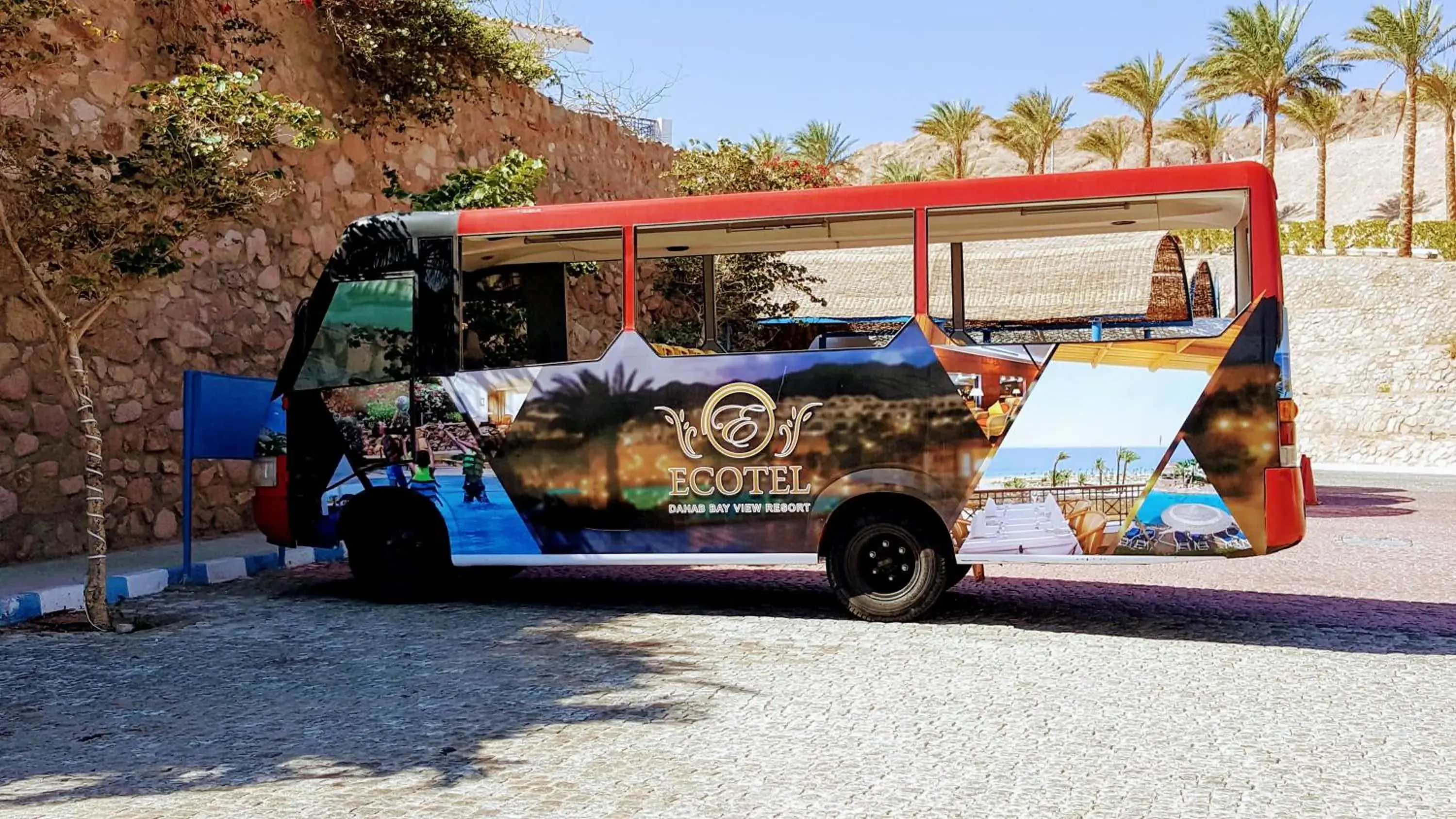 shuttle in Ecotel Dahab Bay View Resort shuttle in Ecotel Dahab Bay View Resort