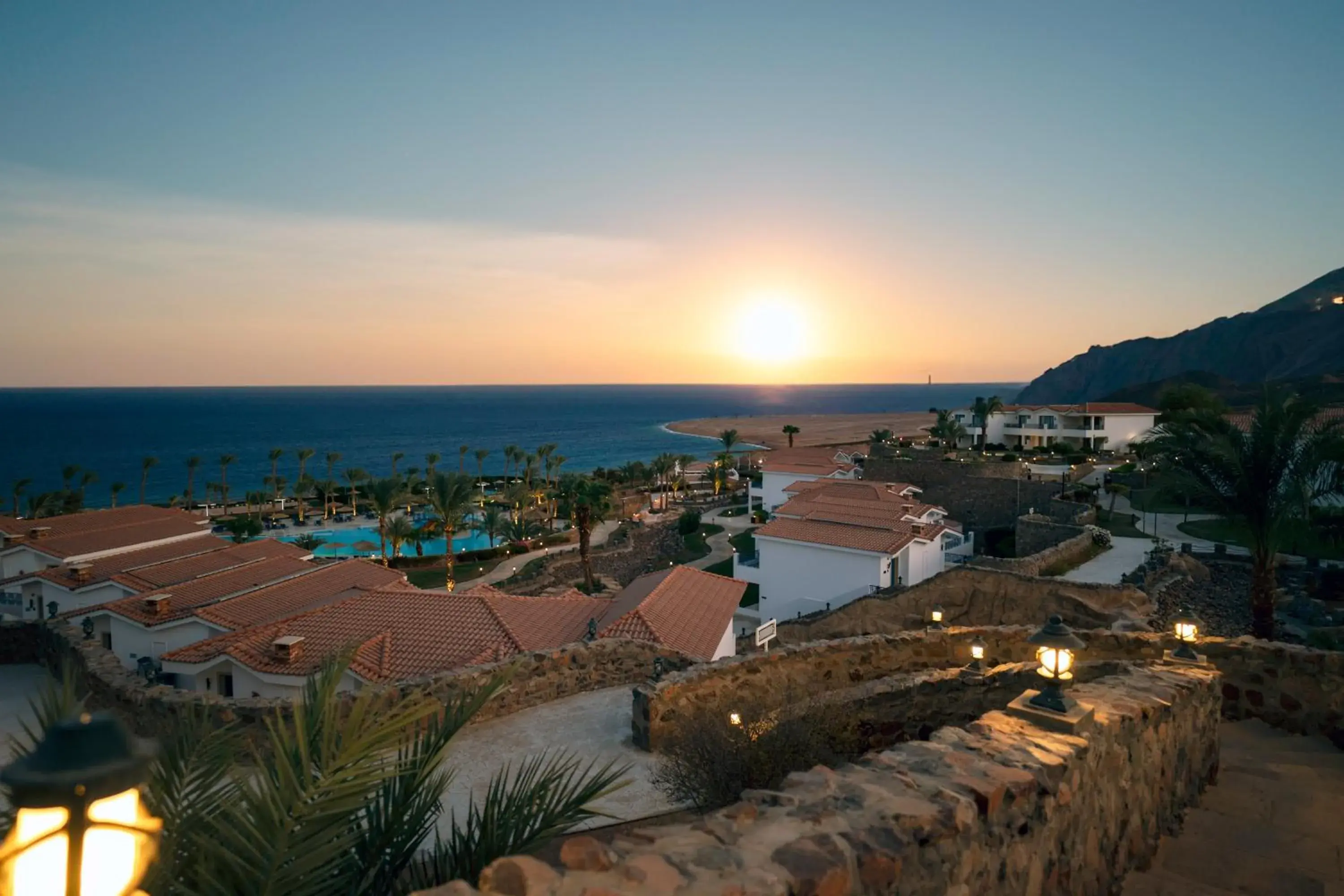 Mountain view in Ecotel Dahab Bay View Resort Mountain view in Ecotel Dahab Bay View Resort