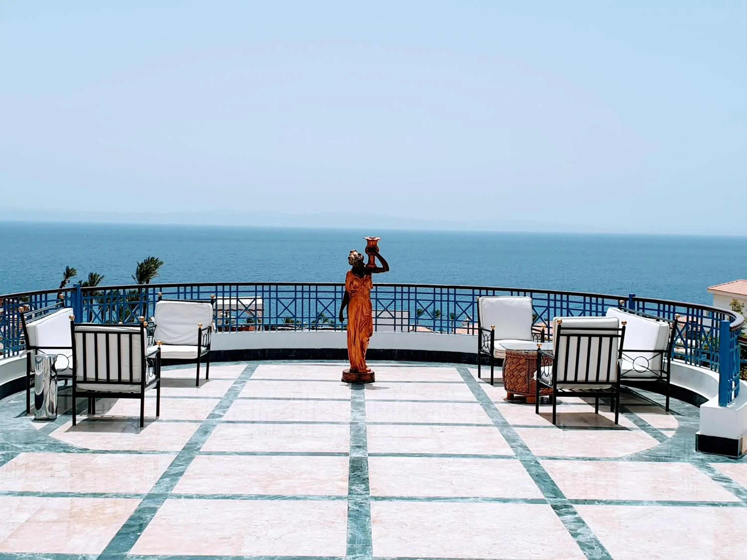 Balcony/Terrace in Ecotel Dahab Bay View Resort Balcony/Terrace in Ecotel Dahab Bay View Resort