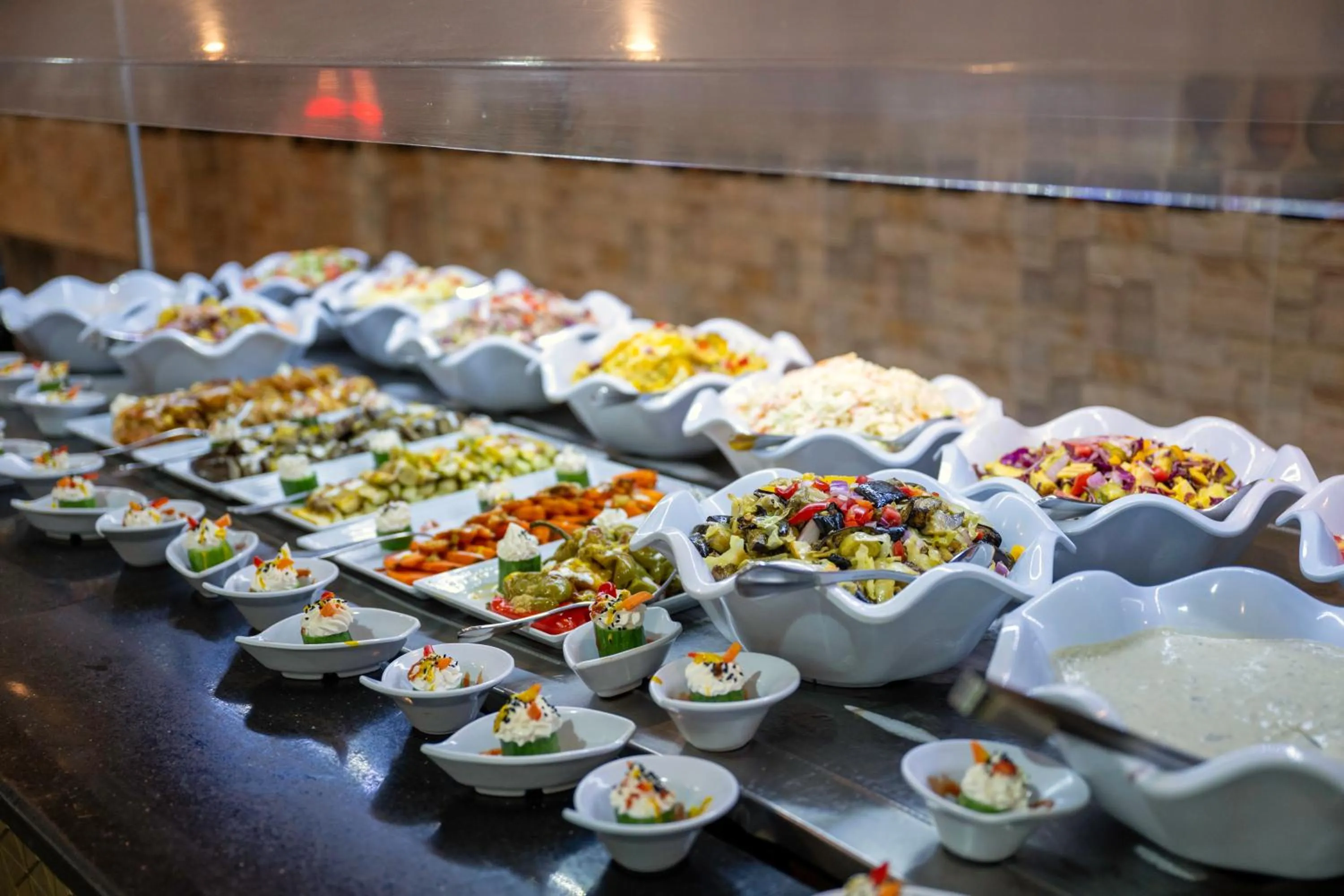 Breakfast in Ecotel Dahab Bay View Resort