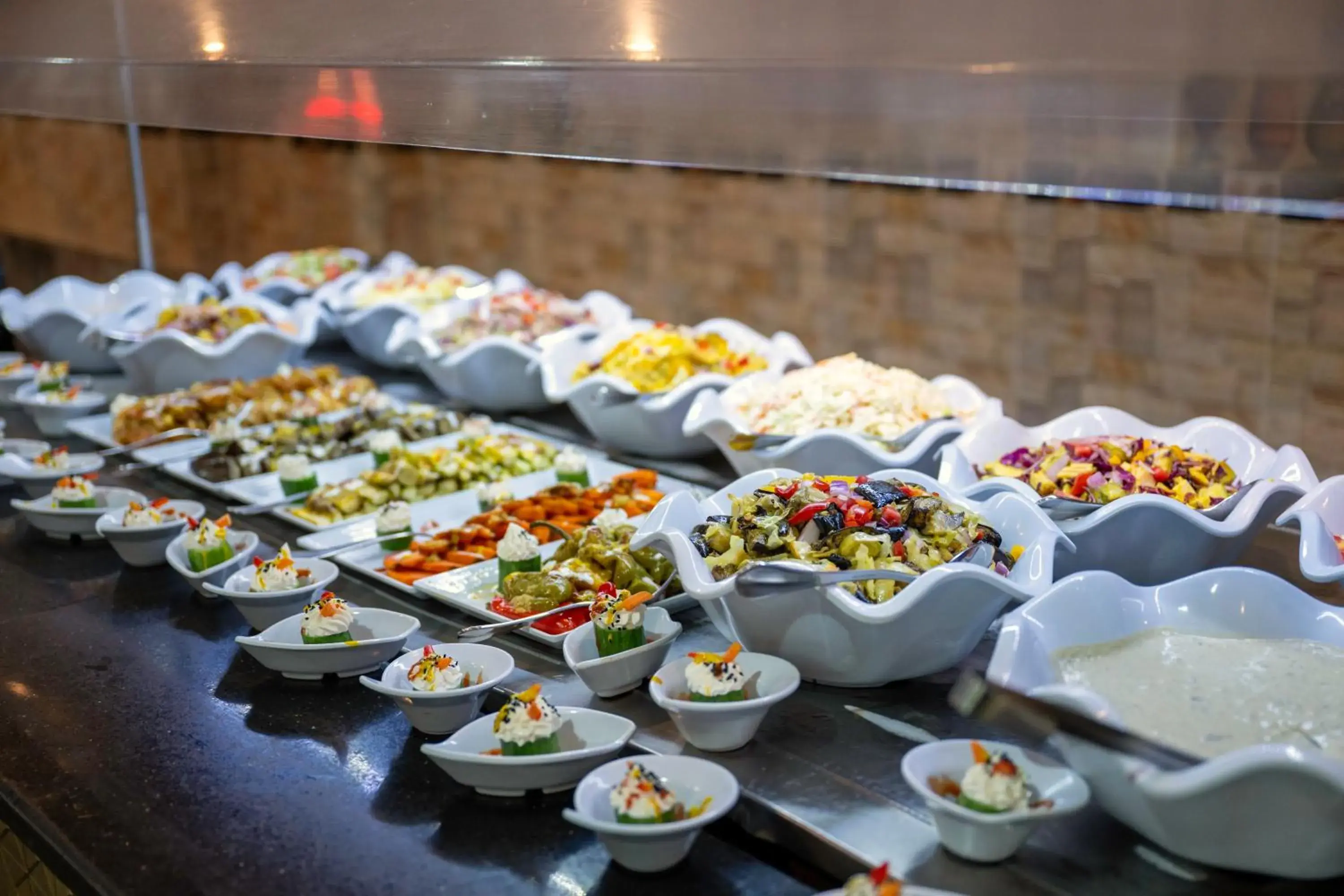 Breakfast in Ecotel Dahab Bay View Resort Breakfast in Ecotel Dahab Bay View Resort