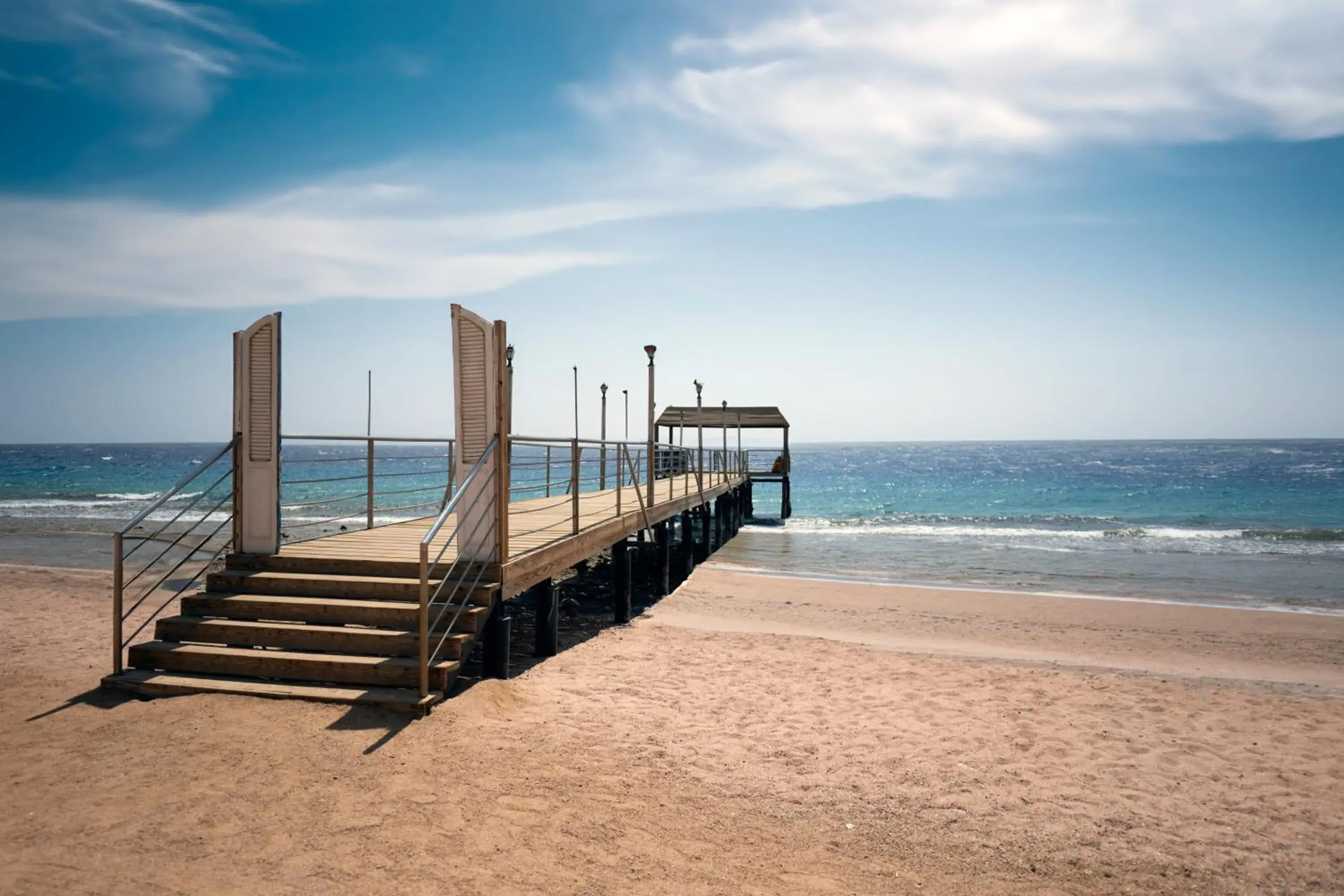 Beach in Ecotel Dahab Bay View Resort Beach in Ecotel Dahab Bay View Resort