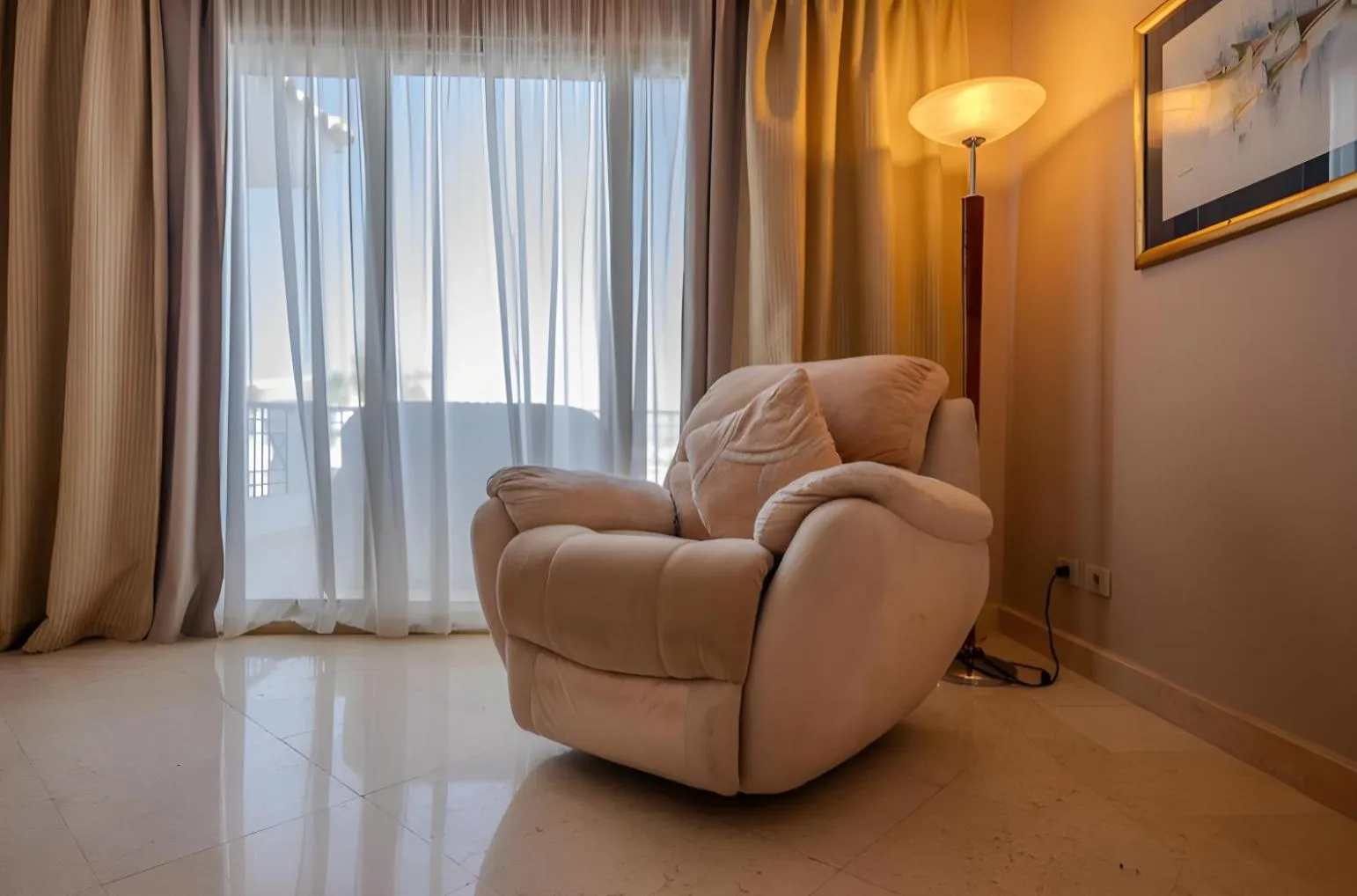 Seating area in Ecotel Dahab Bay View Resort