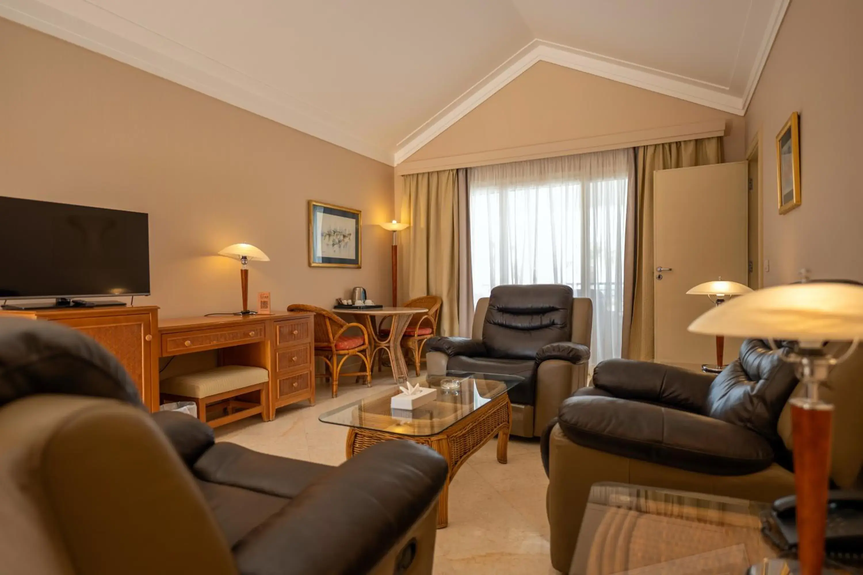 Living room in Ecotel Dahab Bay View Resort Living room in Ecotel Dahab Bay View Resort