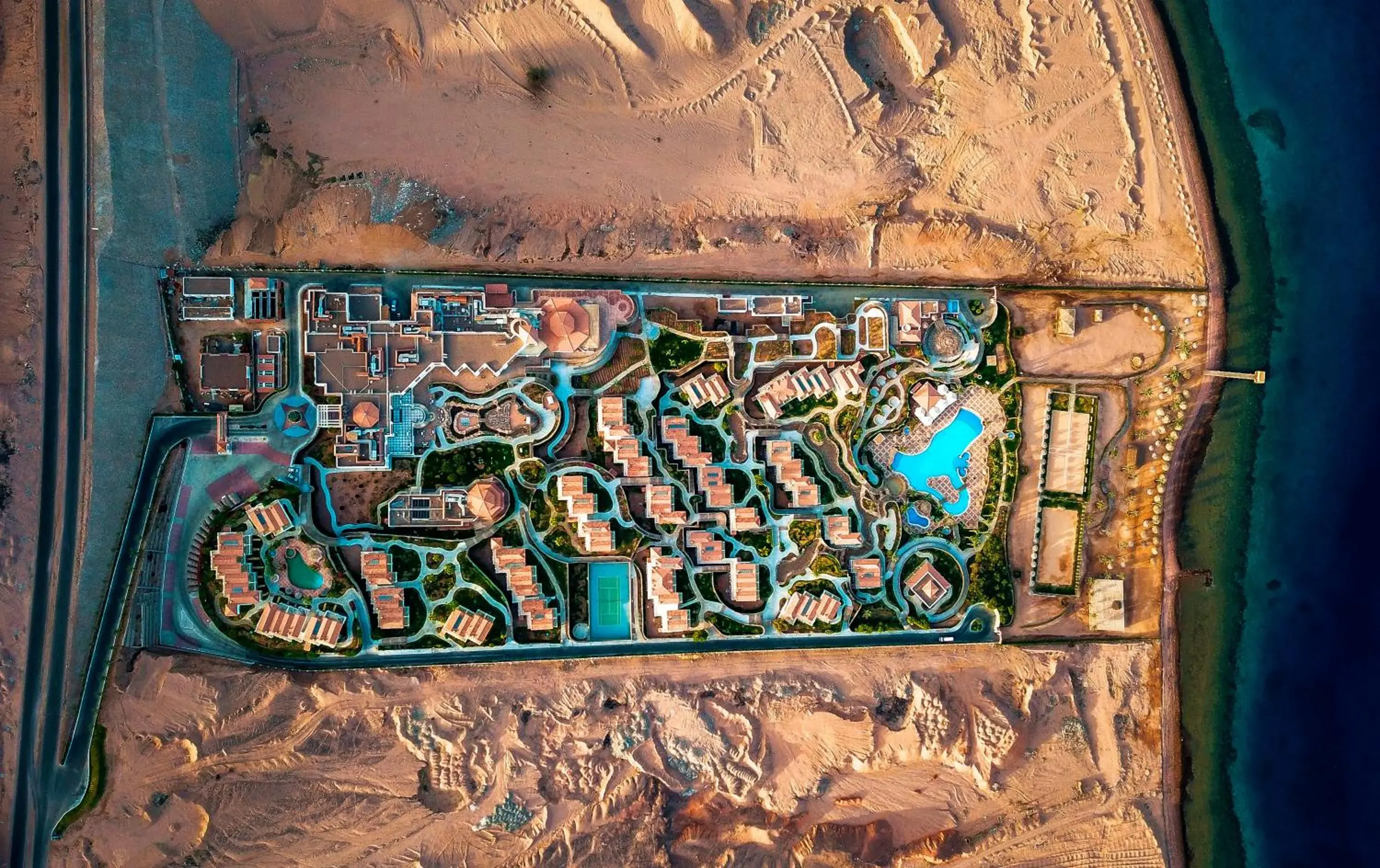 City view in Ecotel Dahab Bay View Resort City view in Ecotel Dahab Bay View Resort