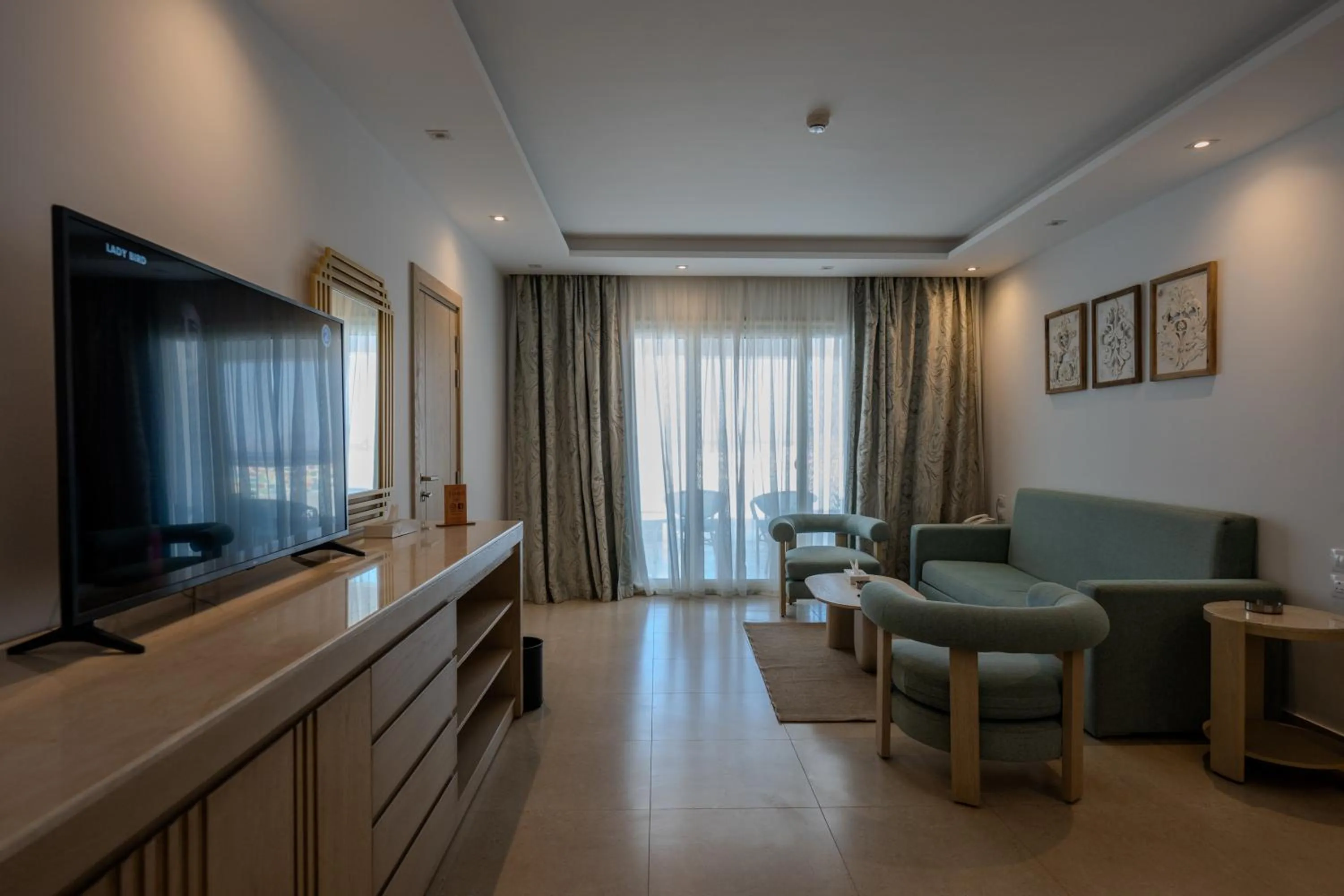 Living room in Ecotel Dahab Bay View Resort