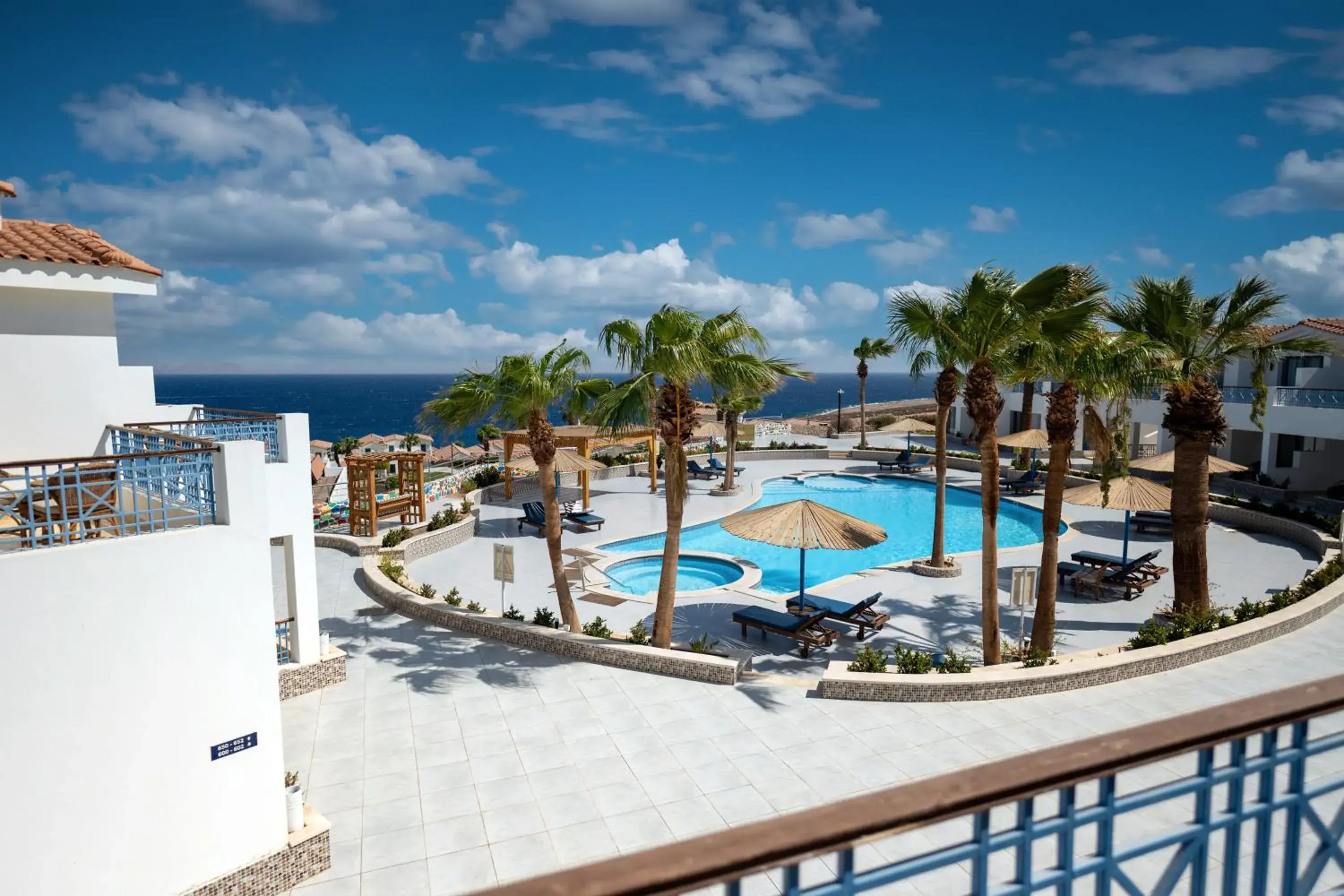 Sea view in Ecotel Dahab Bay View Resort Sea view in Ecotel Dahab Bay View Resort