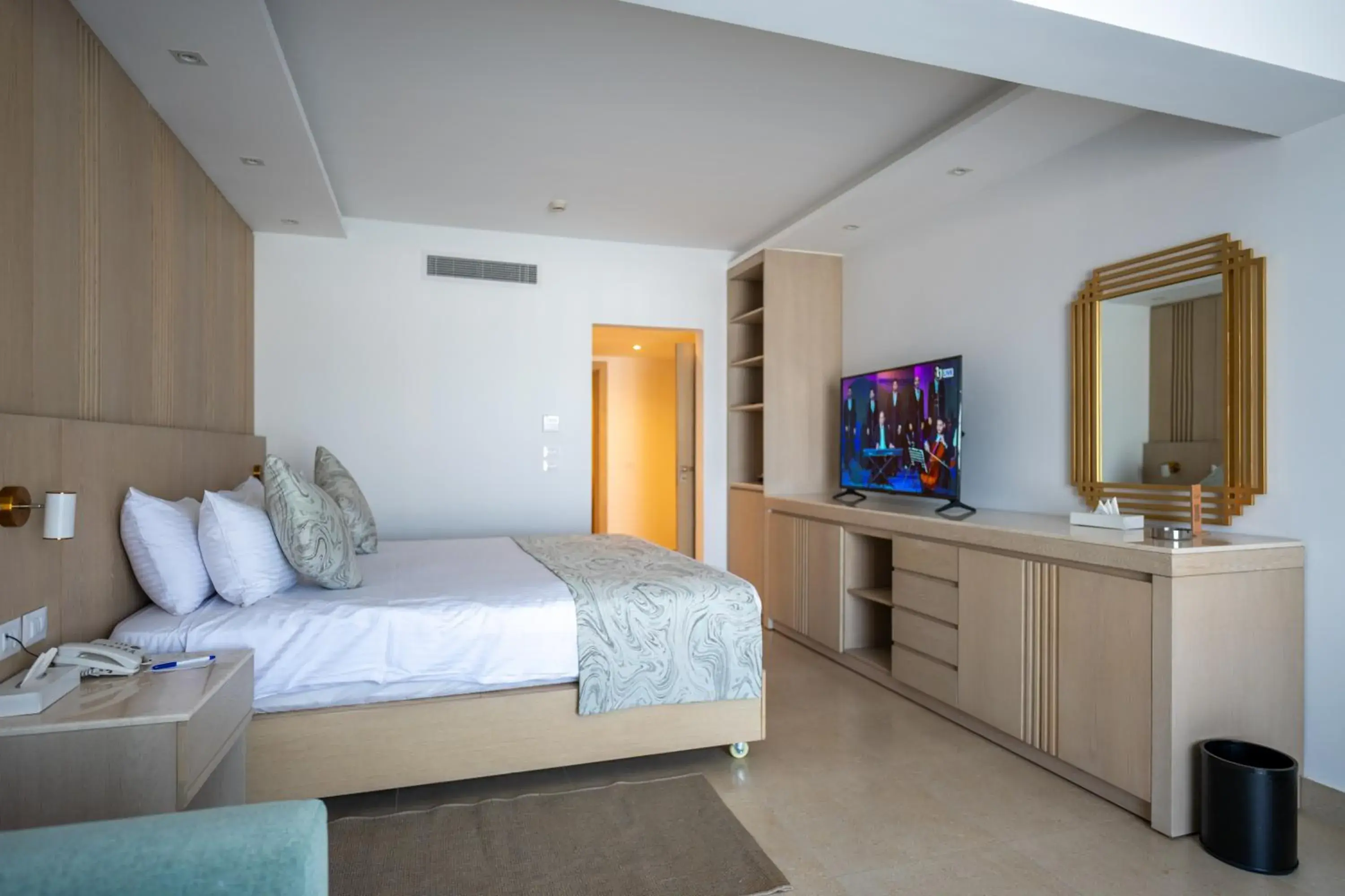 Bed in Ecotel Dahab Bay View Resort Bed in Ecotel Dahab Bay View Resort