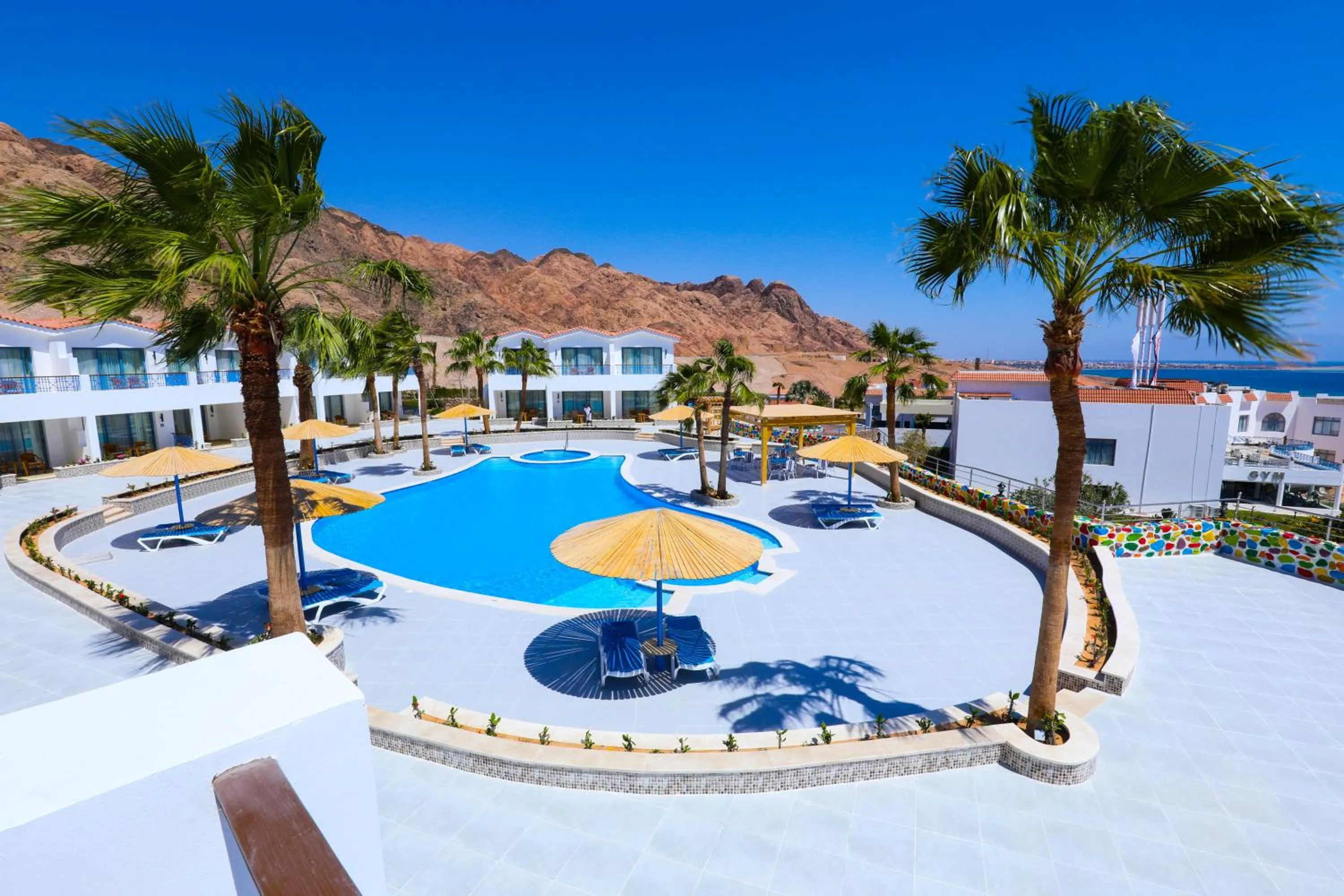 Property building in Ecotel Dahab Bay View Resort