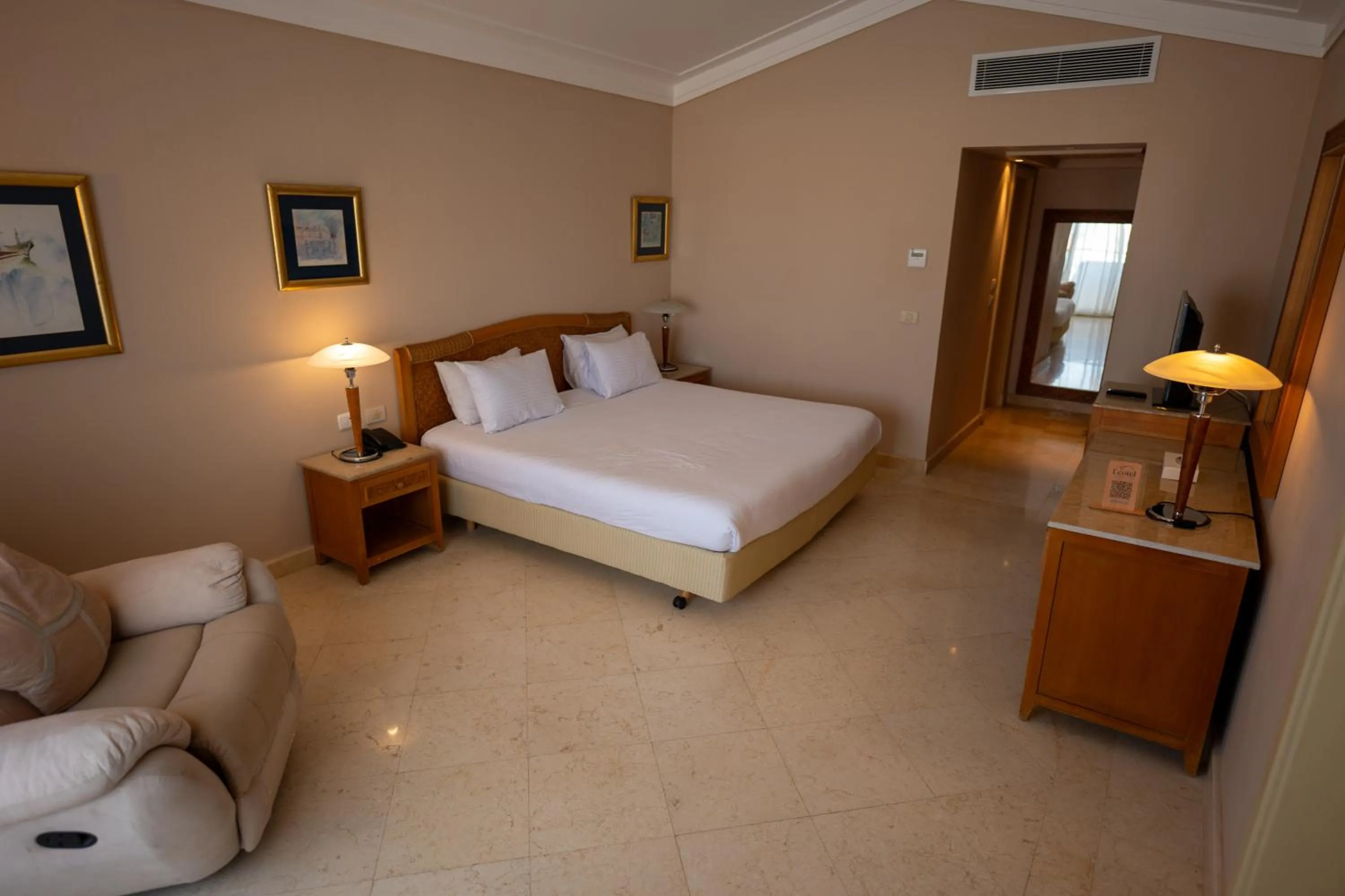 Bedroom, Bed in Ecotel Dahab Bay View Resort