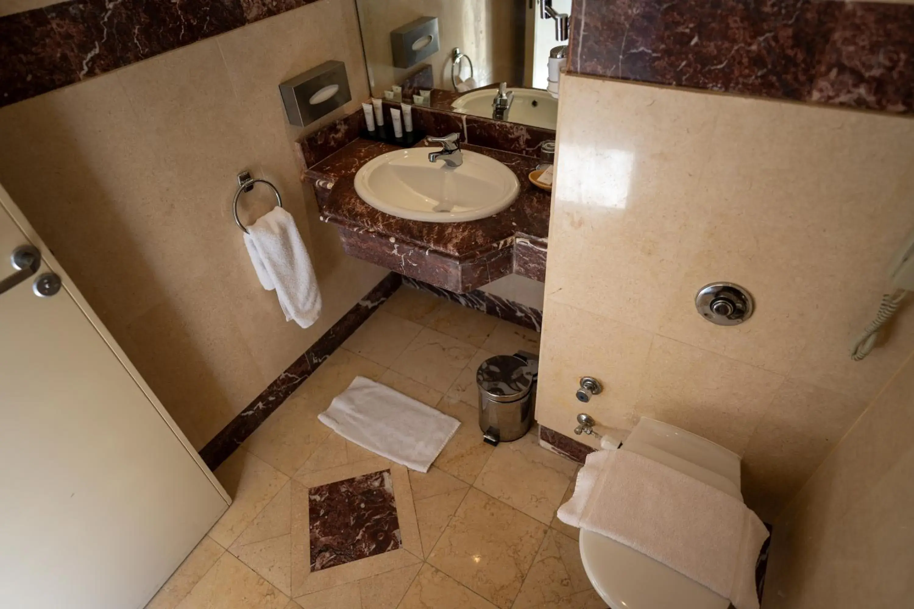 Toilet in Ecotel Dahab Bay View Resort Toilet in Ecotel Dahab Bay View Resort