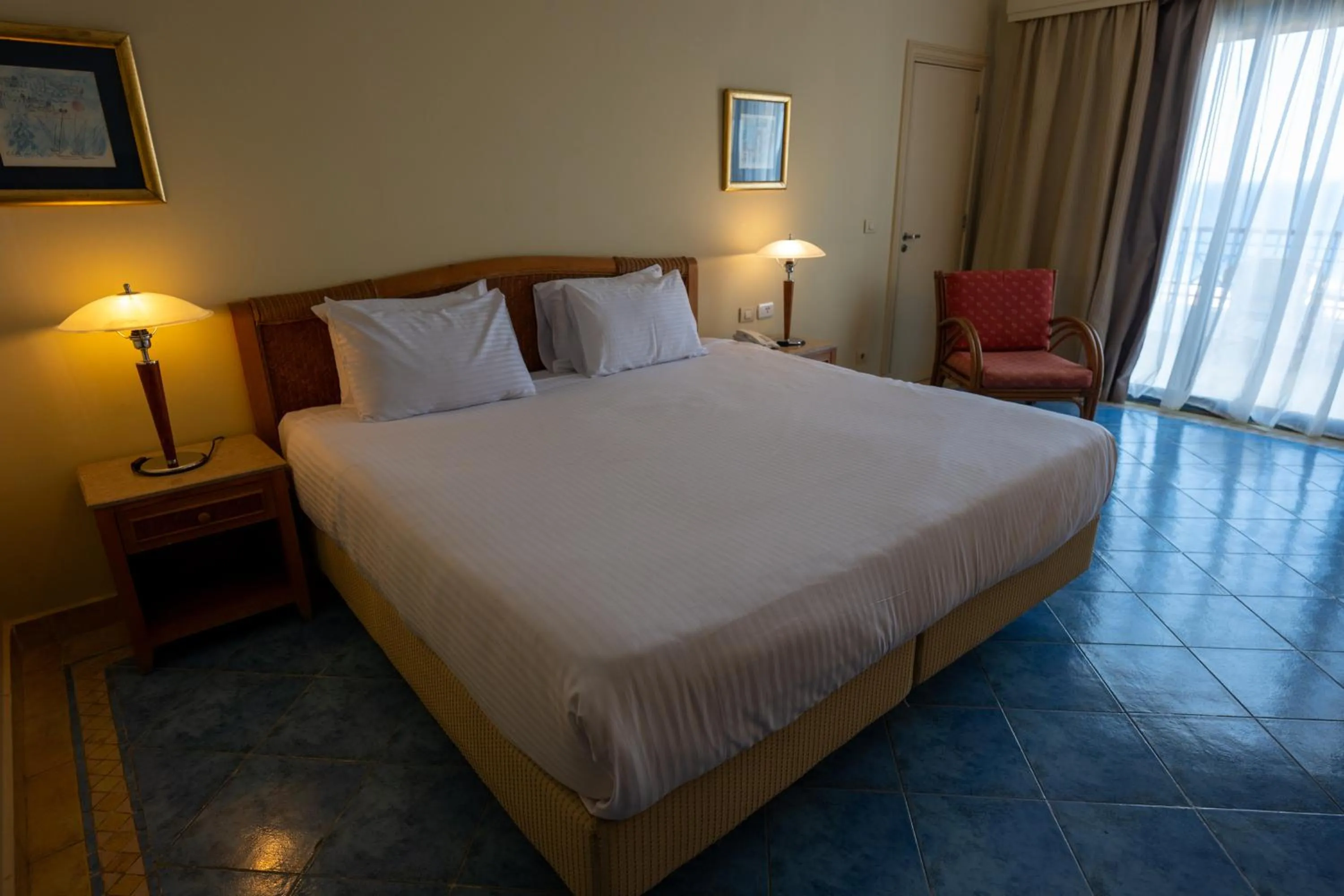 Bedroom, Bed in Ecotel Dahab Bay View Resort