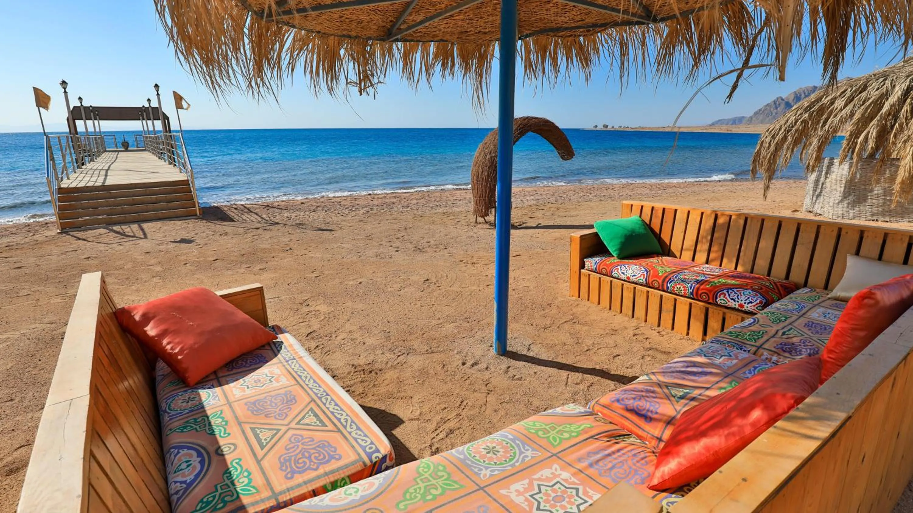 Beach in Ecotel Dahab Bay View Resort