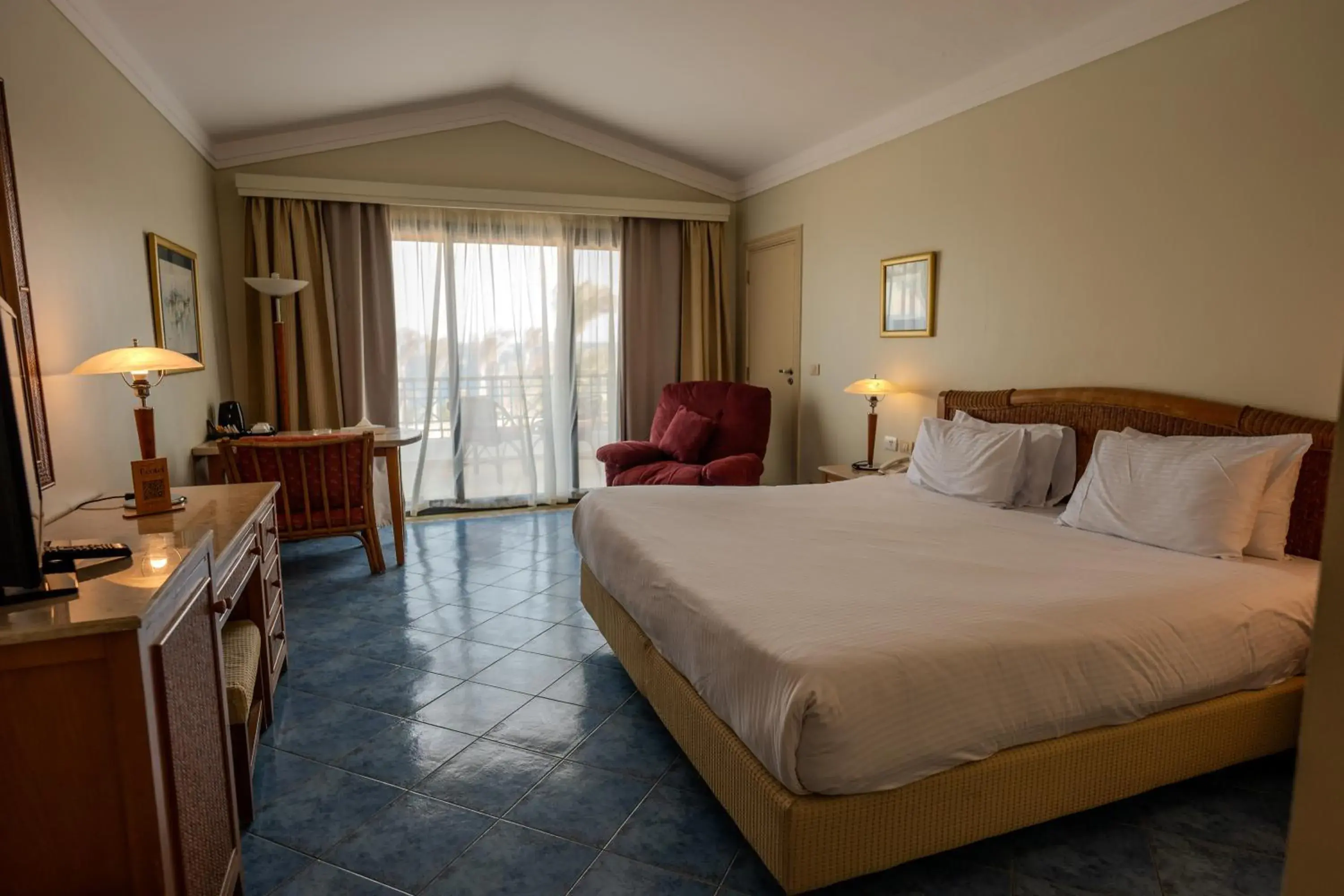 Bedroom, Bed in Ecotel Dahab Bay View Resort Bedroom, Bed in Ecotel Dahab Bay View Resort