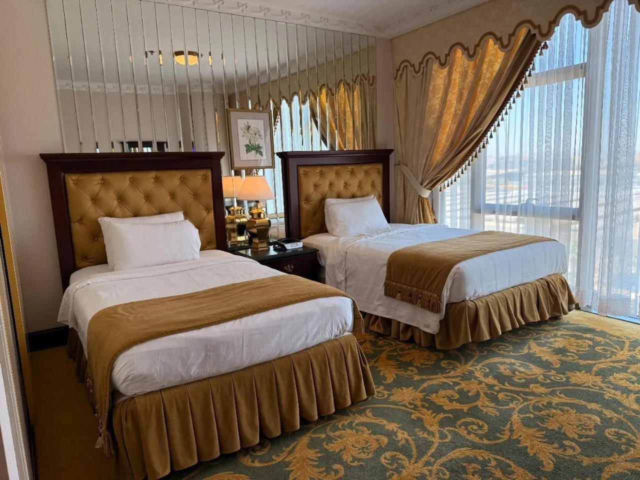 Bed in Habitat Hotel All Suites - Jeddah