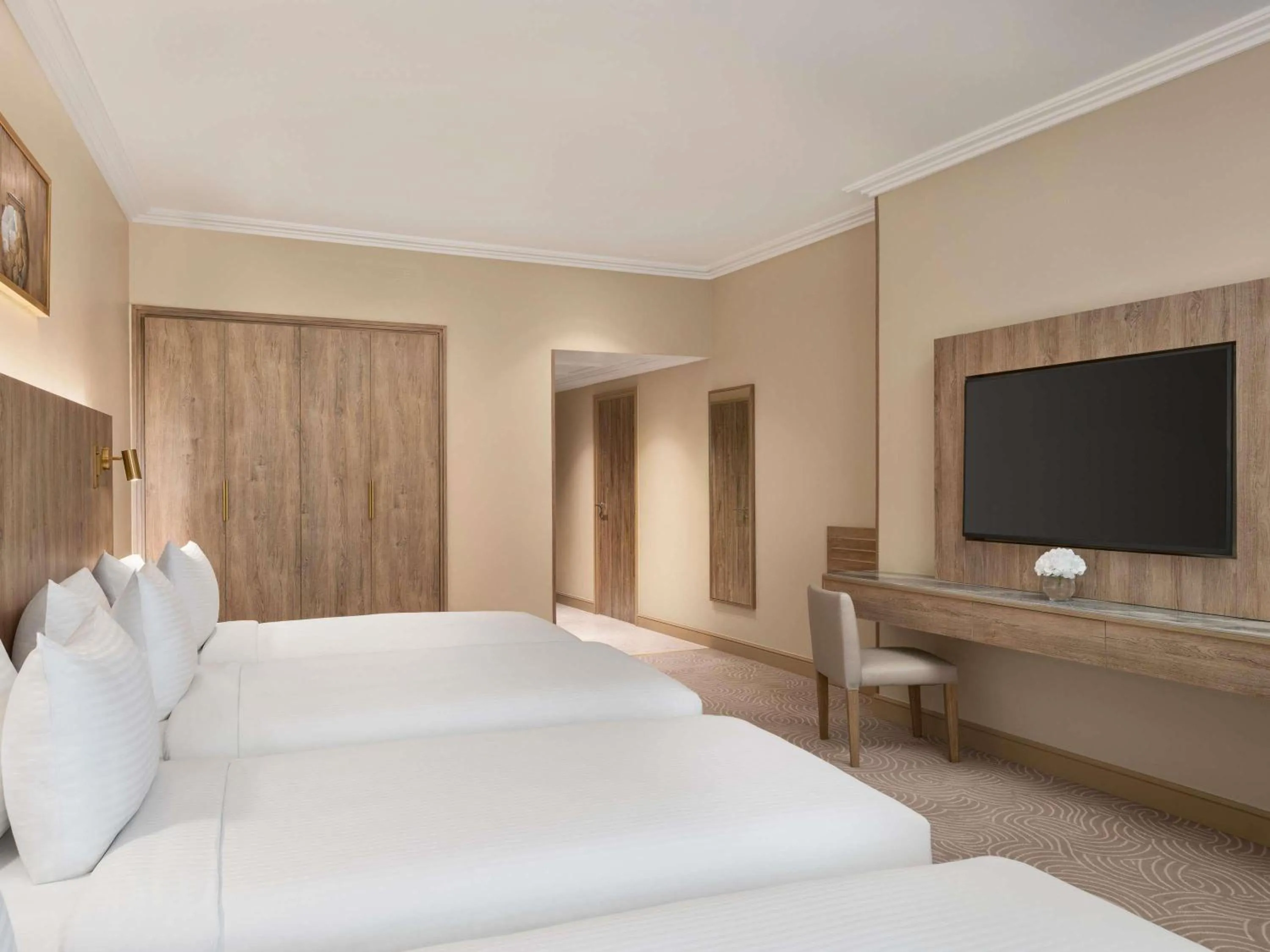 Bedroom, Bed in Movenpick Hotel & Residences Hajar Tower Makkah